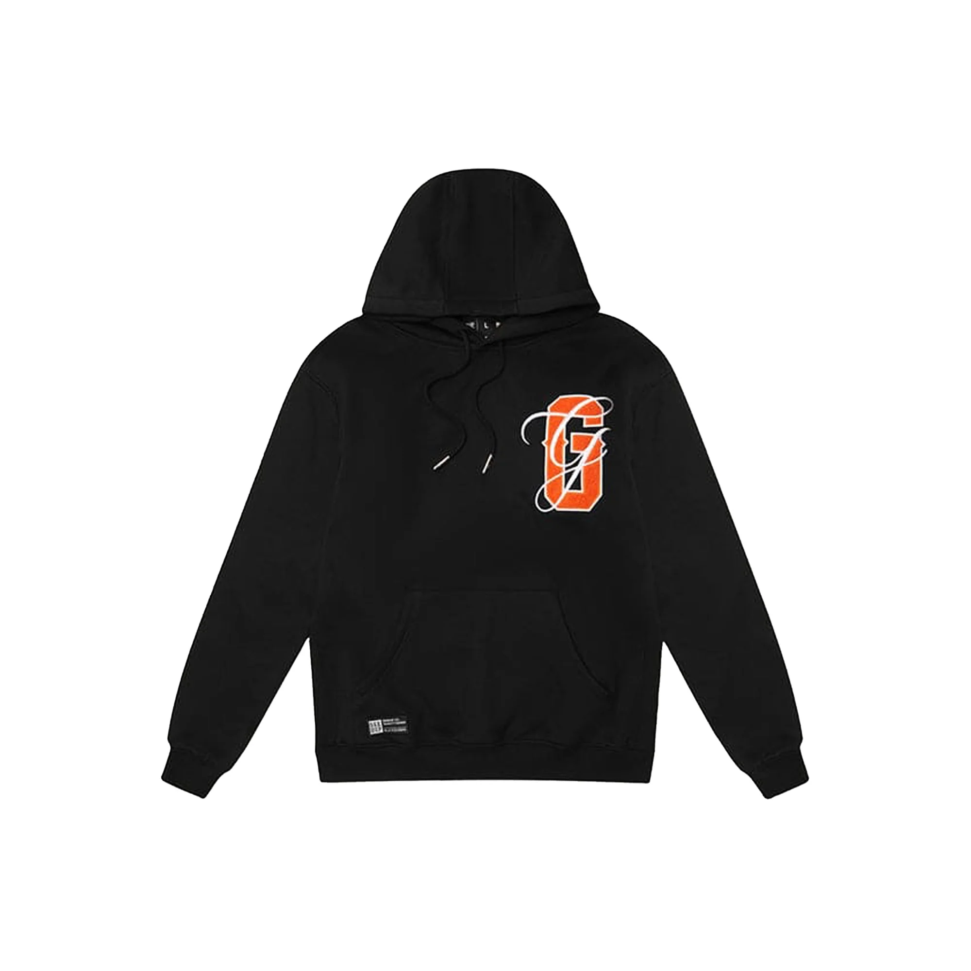 Geedup PFK Script Hoodie 'Black / Orange' (2025) - Image 2
