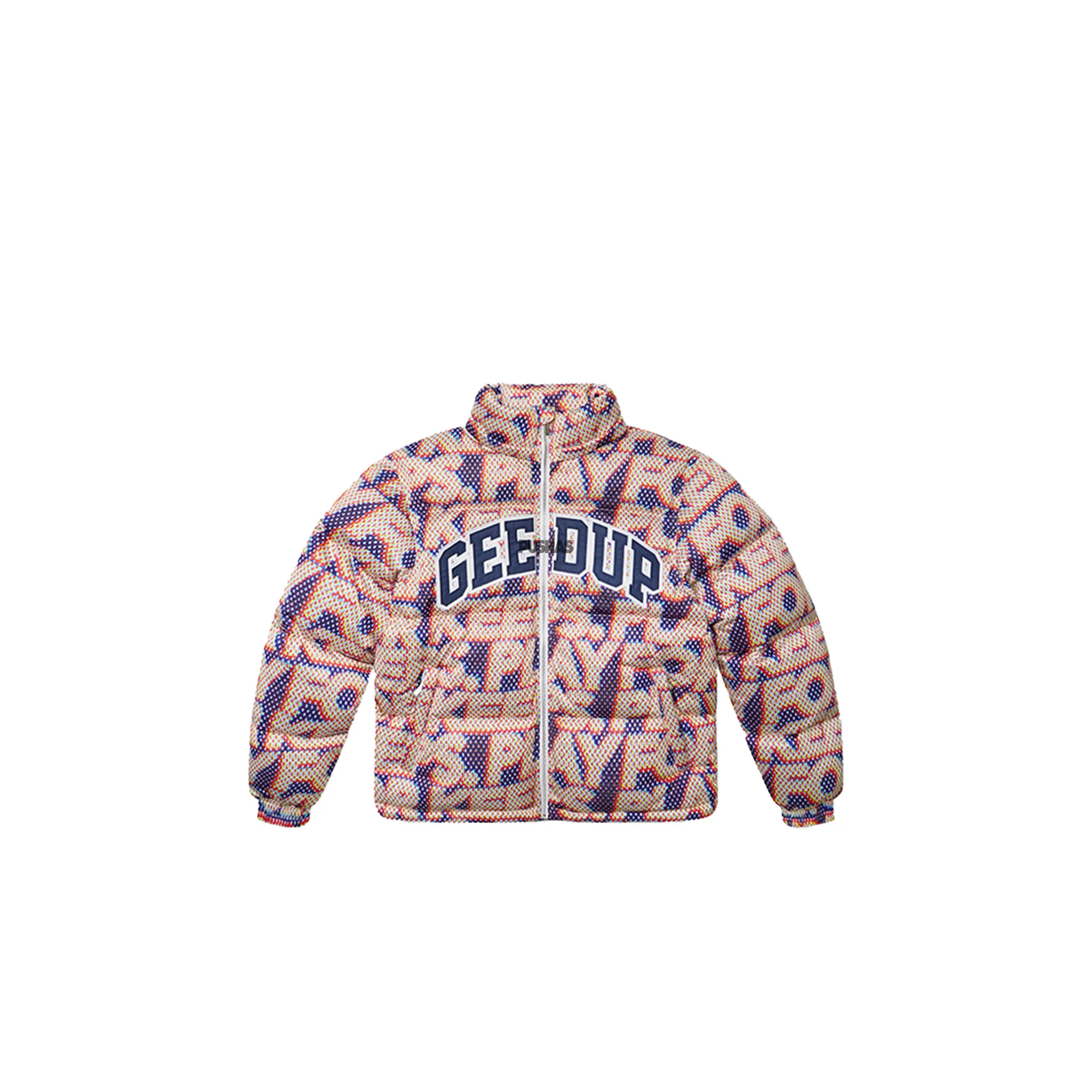 Geedup Play For Keeps Static Puffer Jacket 'Multi Colour' (2024) - Image 2
