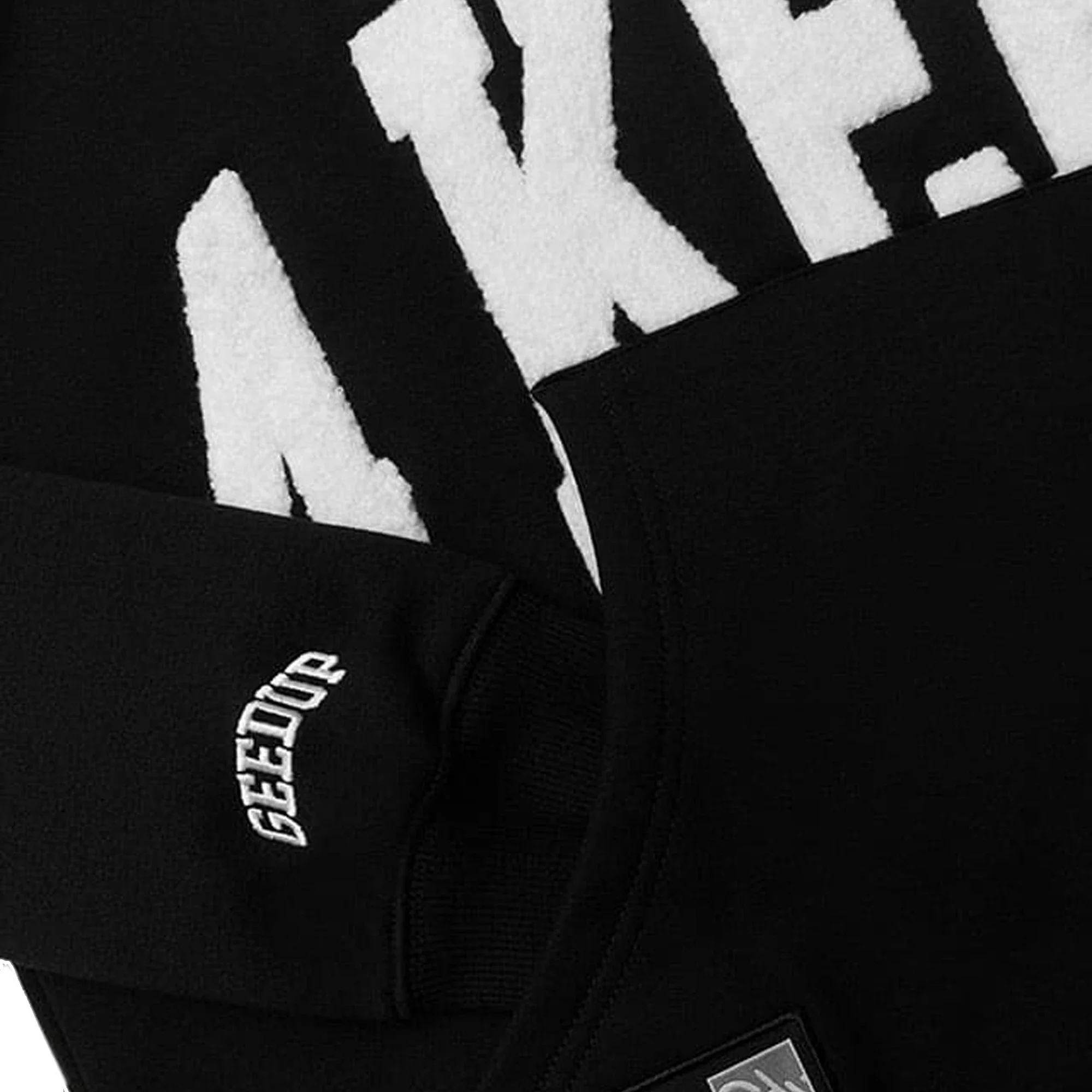 Geedup Play4Keeps Handstyle Hoodie 'Black / White' (2025) - Image 3