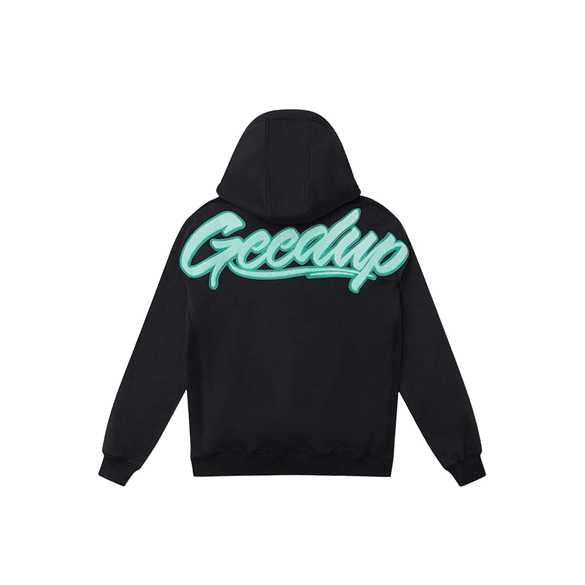 Geedup Script Hoodie 'Navy / Teal' (2025) - Image 2