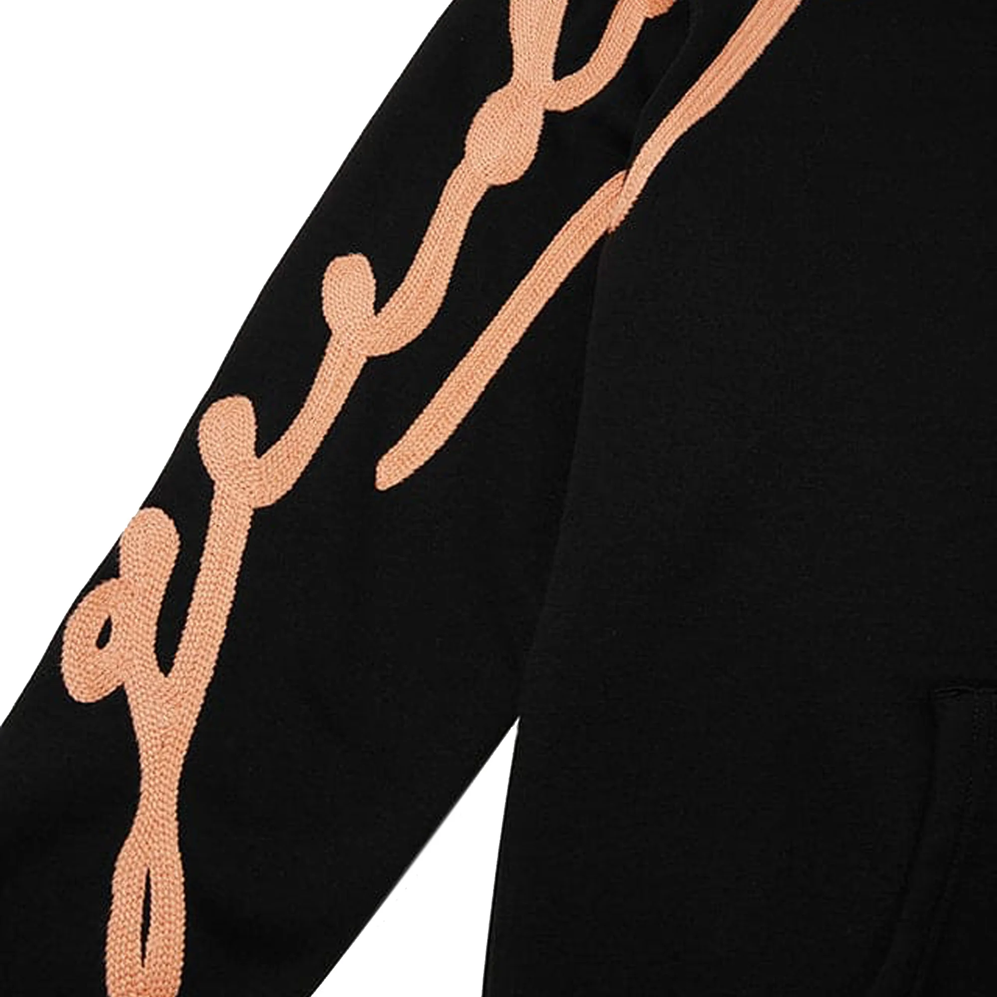 Geedup Signature Hoodie 'Black / Peach' (2024) - Image 3