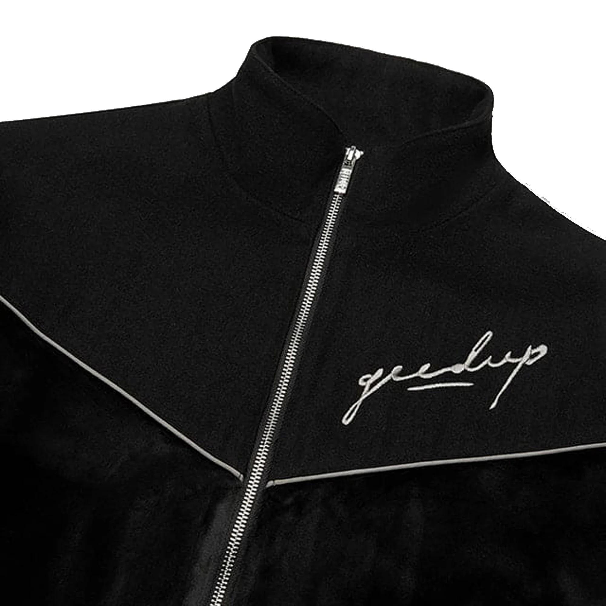 Geedup Signature Velour Jacket 'Black' - Image 2