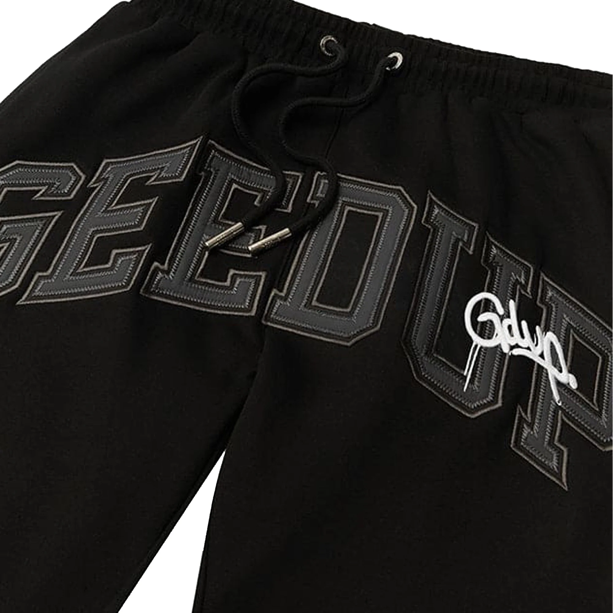 Geedup Team Logo/Handstyle Trackpant 'Black / Grey / White' (2025) - Image 2
