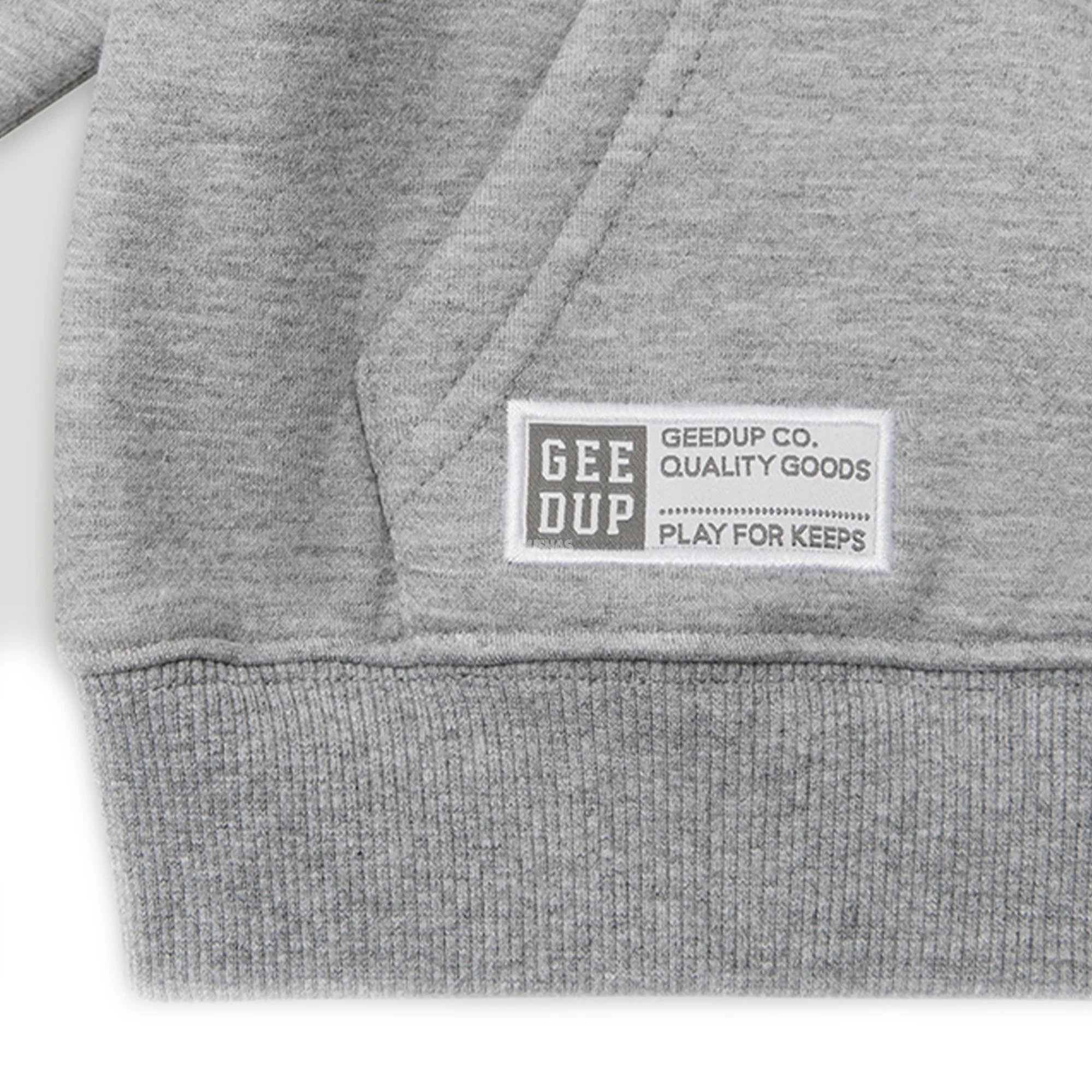 Geedup Team Logo Kids Tracksuit 'Grey/Black' (2023) - Image 8