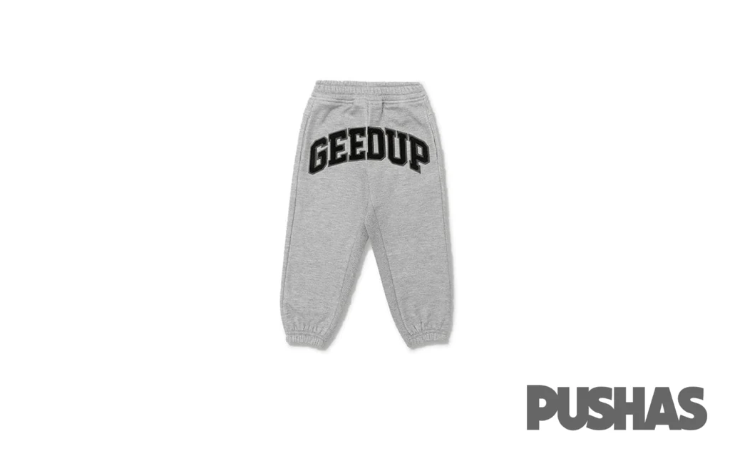 Geedup Team Logo Kids Tracksuit 'Grey/Black' (2023) - Image 9
