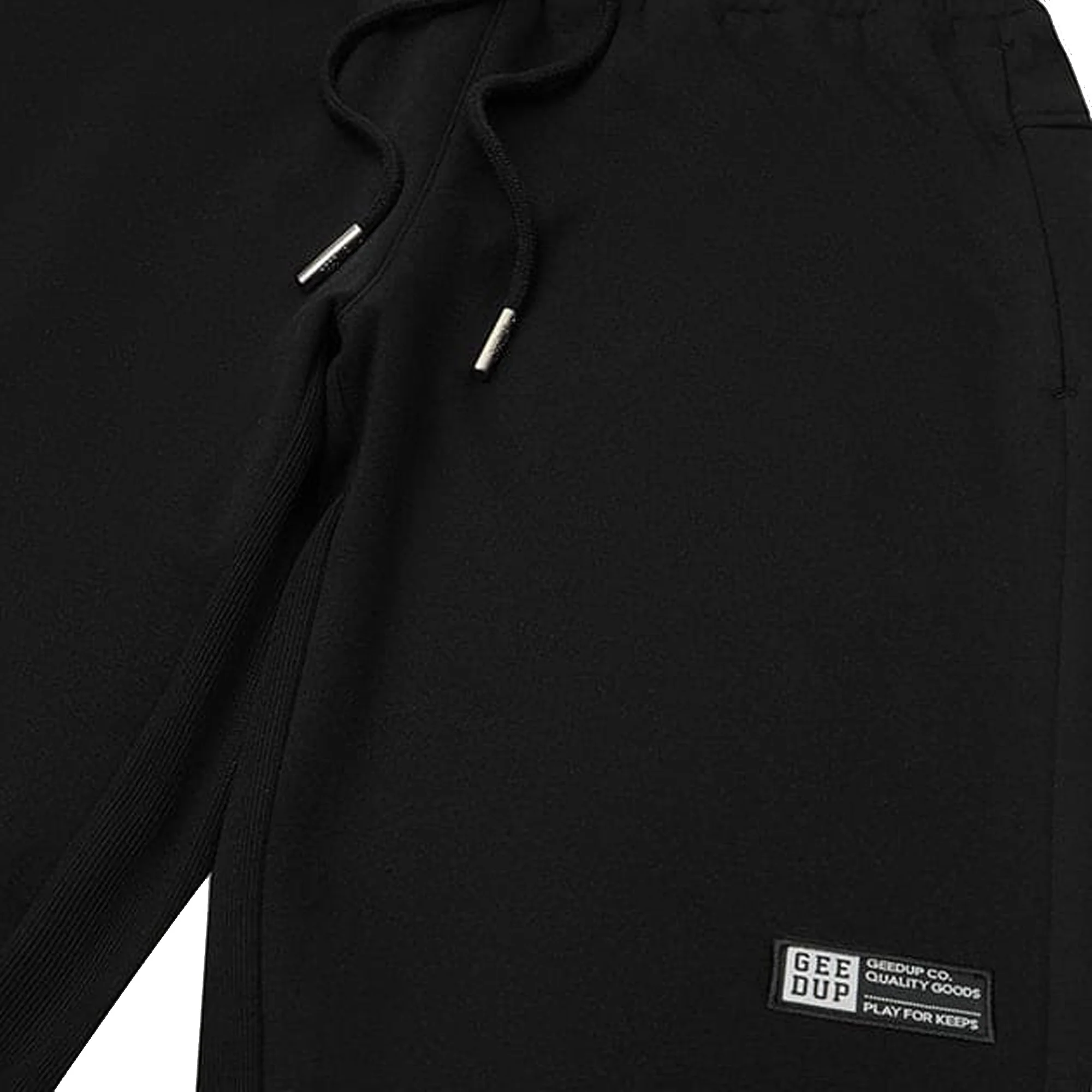 Geedup Team Logo Trackpants 'Black / Black Orange' (2025) - Image 3