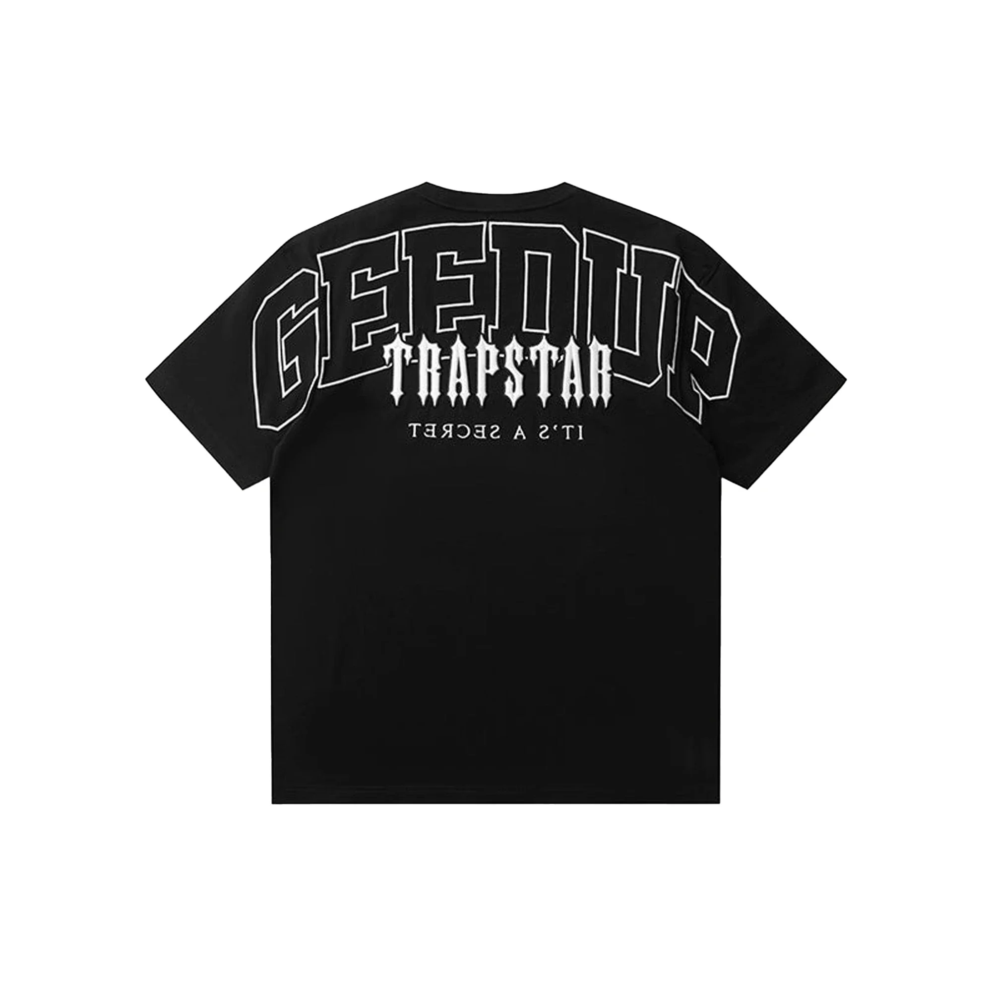 Geedup Team Logo x Trapstar Irongate T-Shirt 'Black' (2025) - Image 2