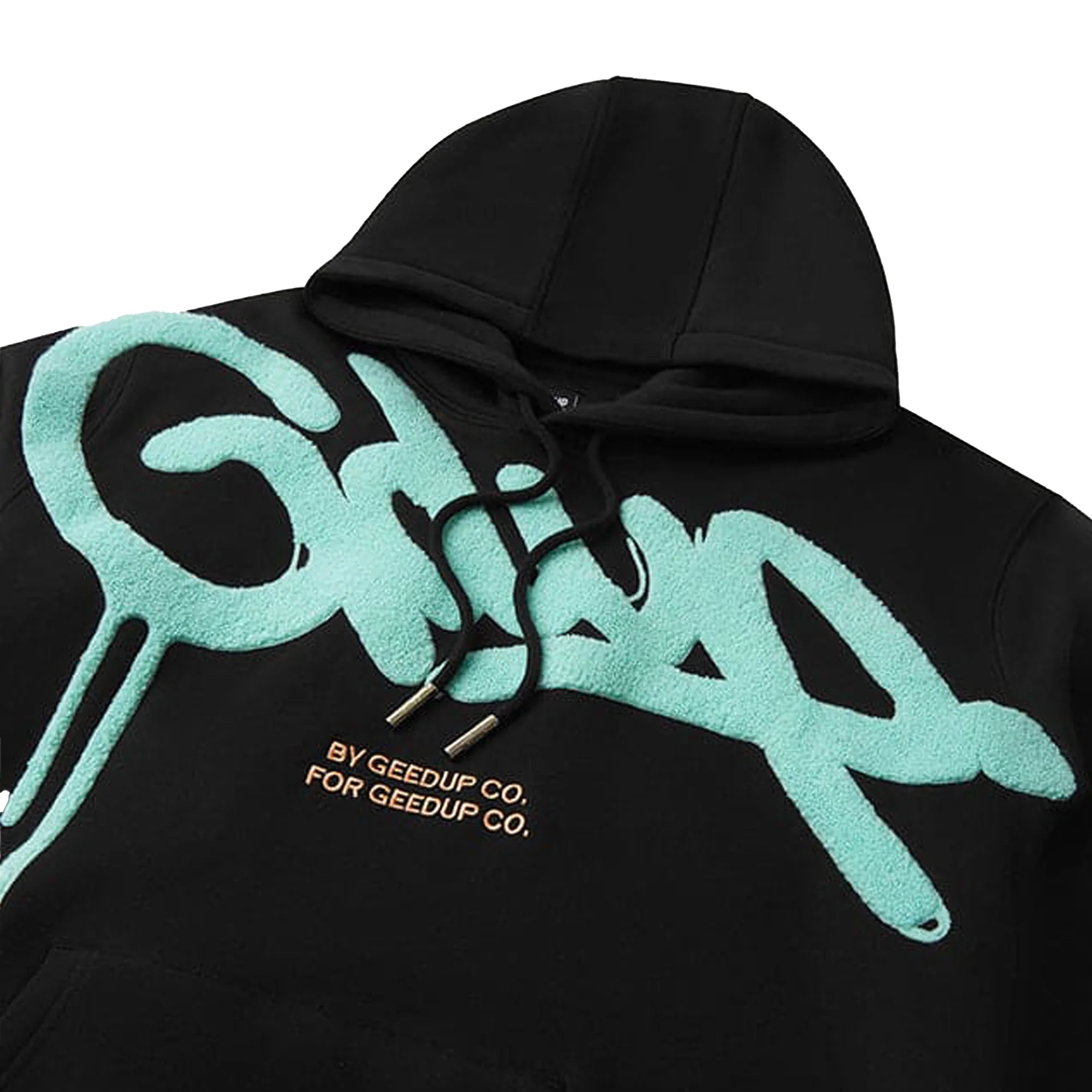 Geedup x Arrdee Handstyle Hoodie 'Black / Multi' (2025) - Image 2