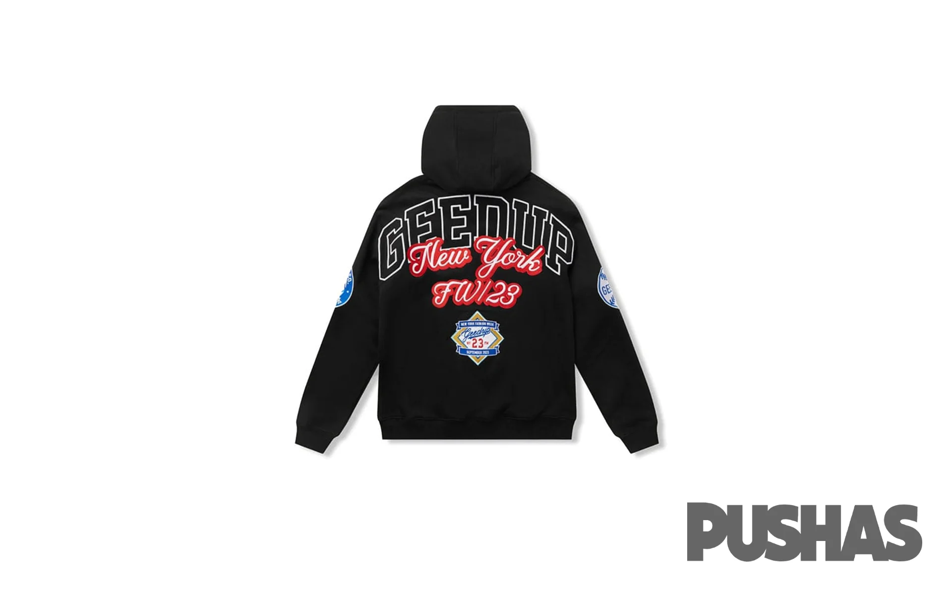 Geedup x NYFW Hoodie 'Black' (2023) - Image 2