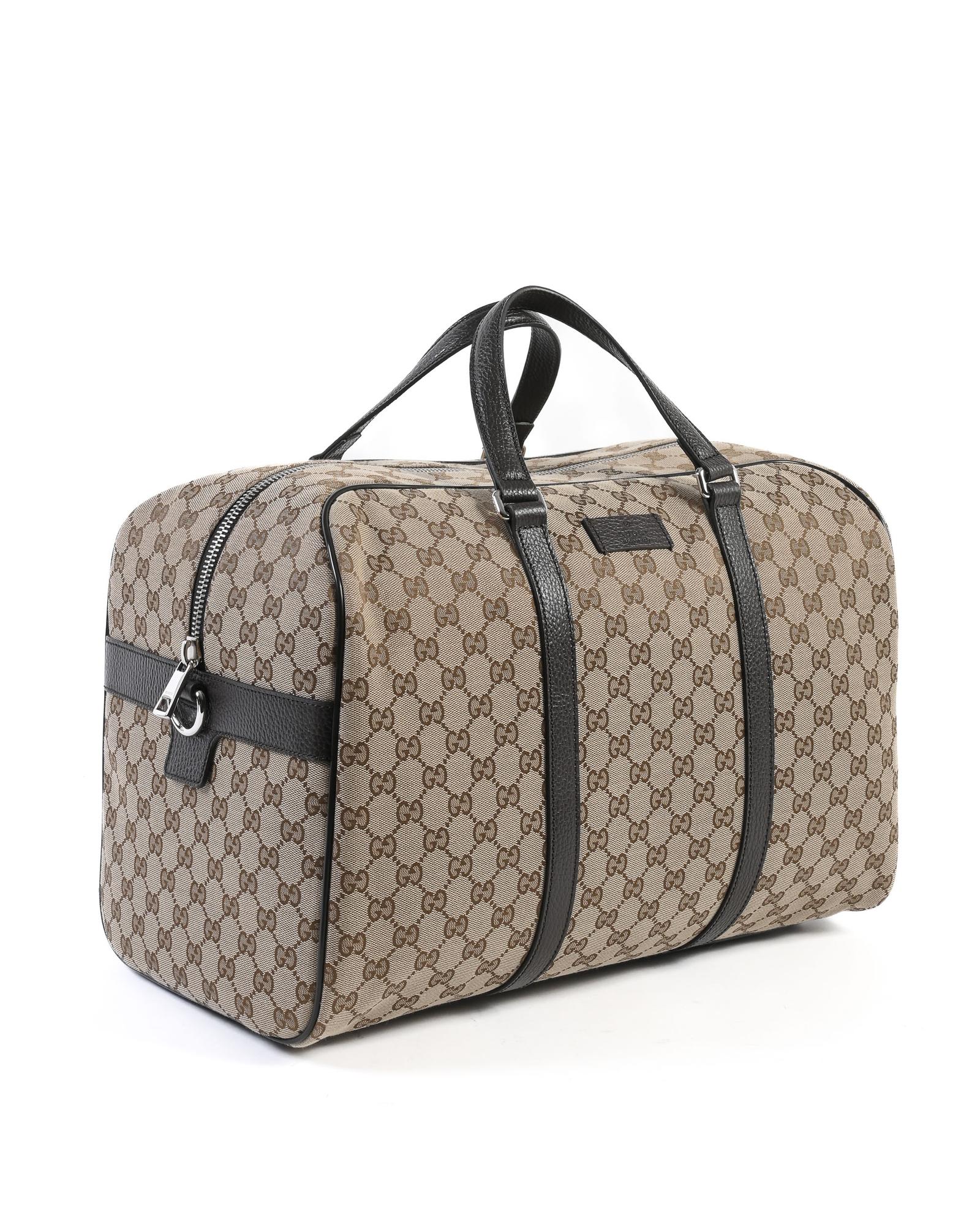 Gucci Original Canvas Duffle Bag - Image 2