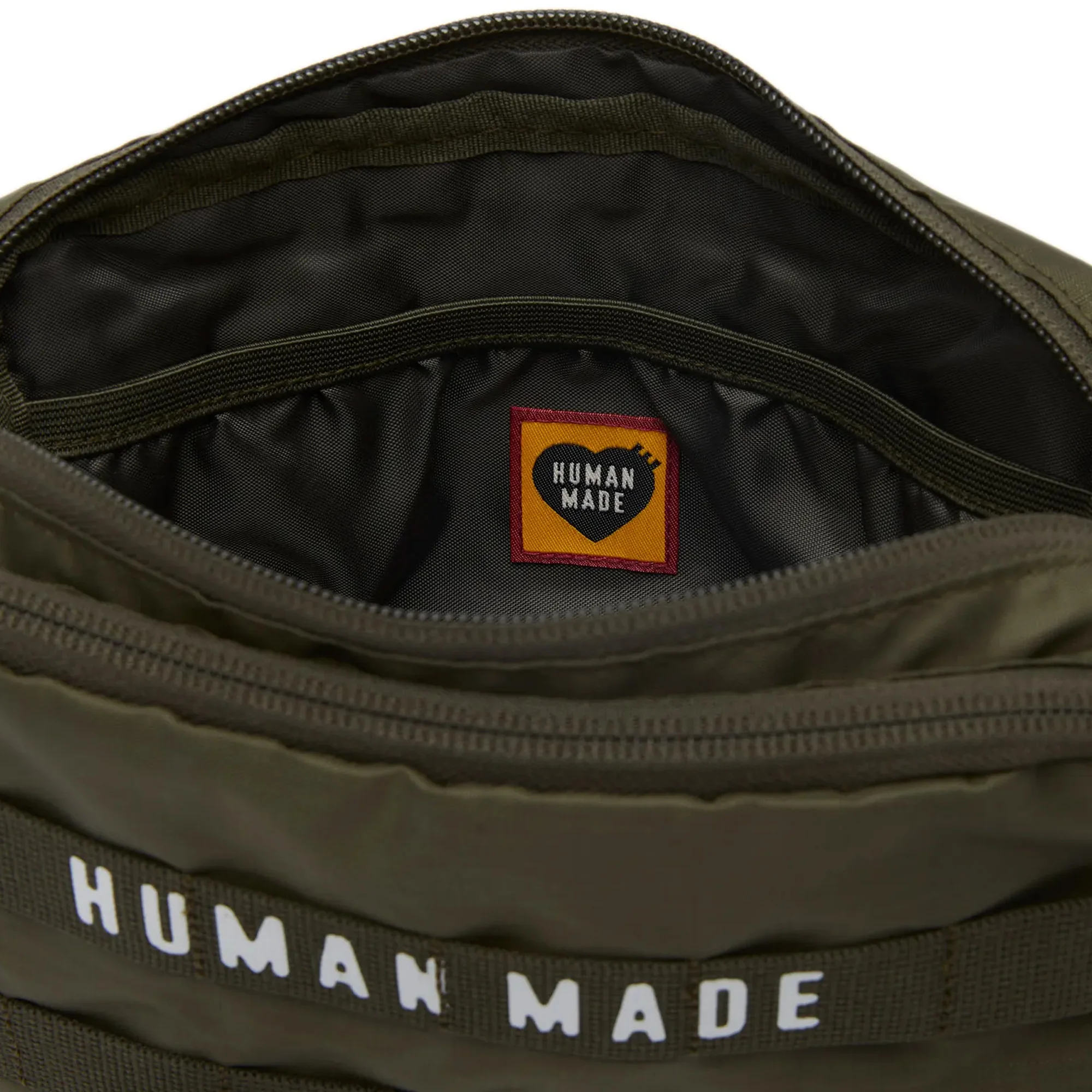 Human Made Military Light Shoulder Pouch 'Olive Drab' - Image 4
