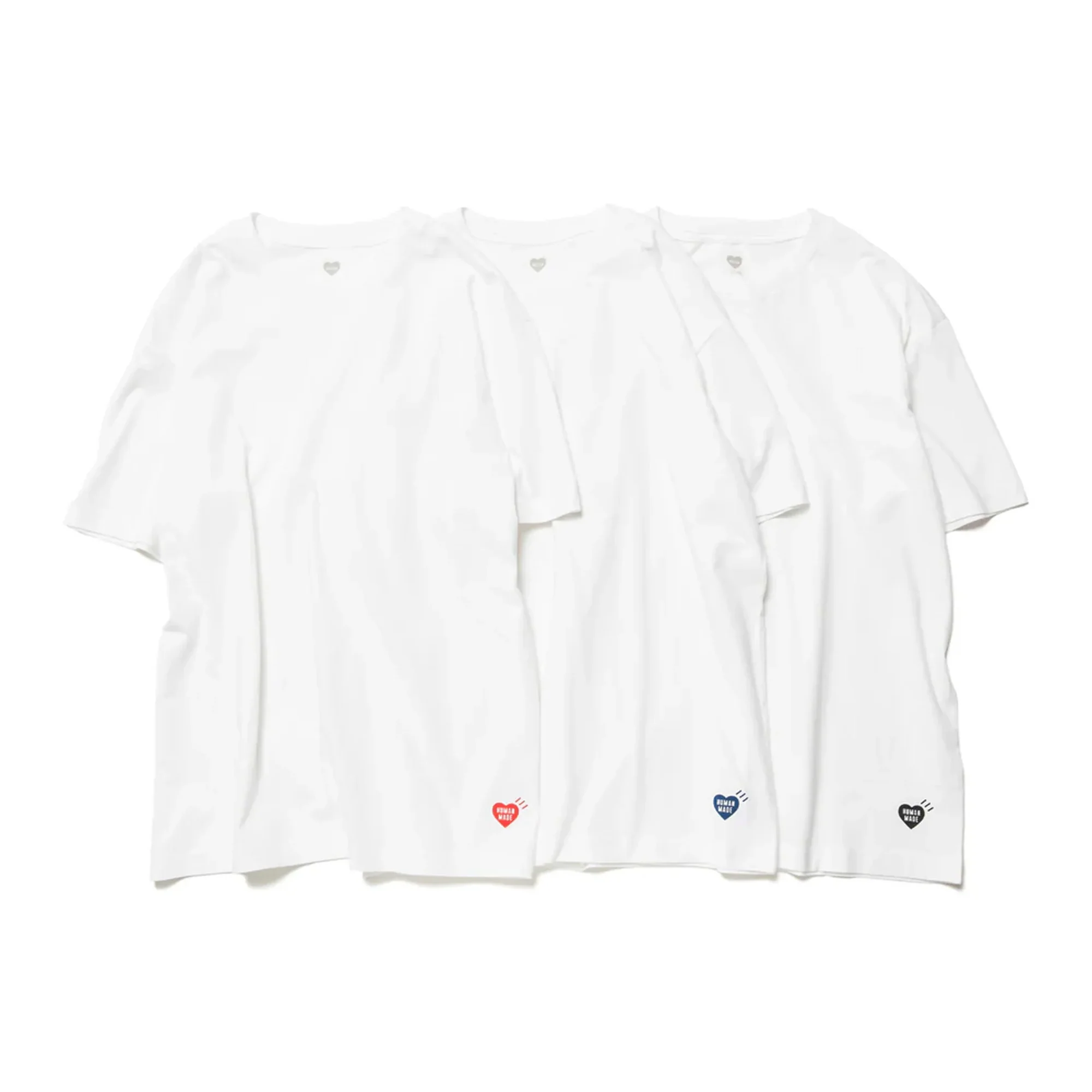 Human Made T-Shirt (3 Pack) 'White' (2024)