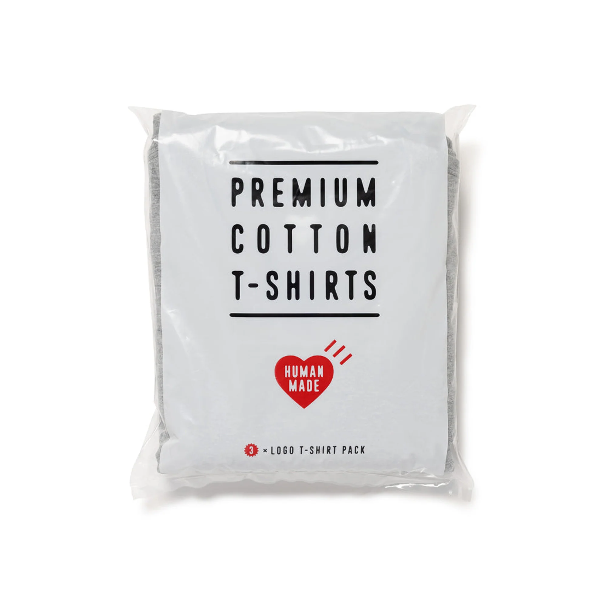 Human Made T-Shirt (3 Pack) 'White' (2024) - Image 2
