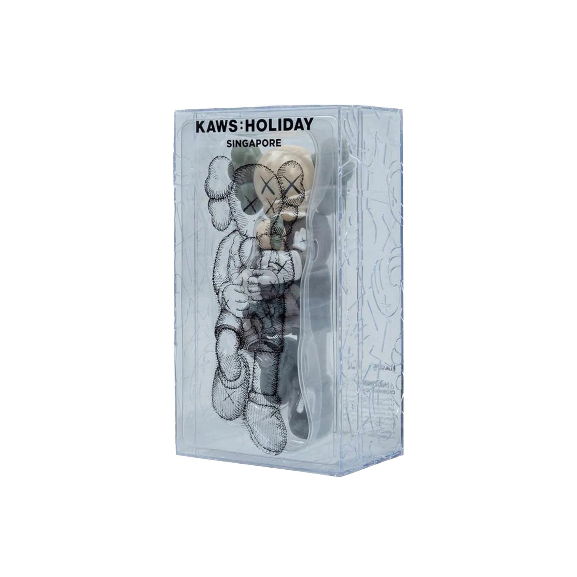 KAWS Holiday Singapore Vinyl Figure 'Brown' (2021) - Image 2