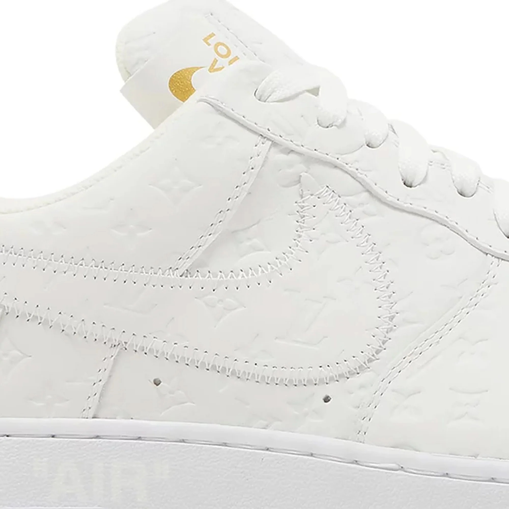 Louis Vuitton Nike Air Force 1 Low By Virgil Abloh 'White' (2022) - Image 6