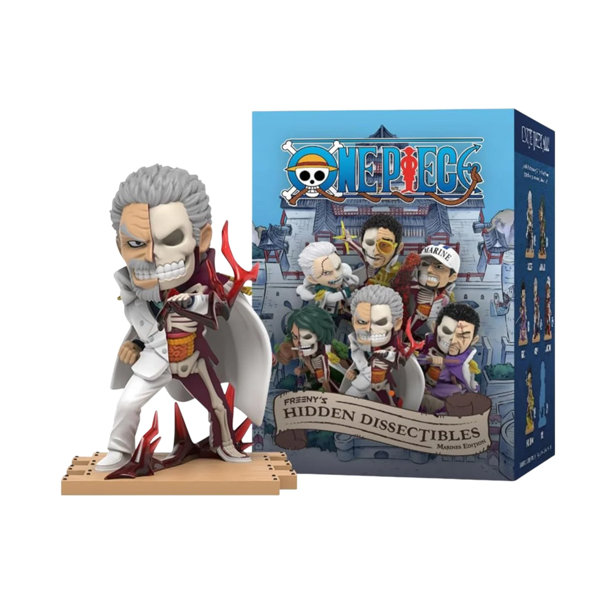 Mighty Jaxx Freeny's Hidden Dissectibles: One Piece Marines Edition (Single Blind Box) - Image 3