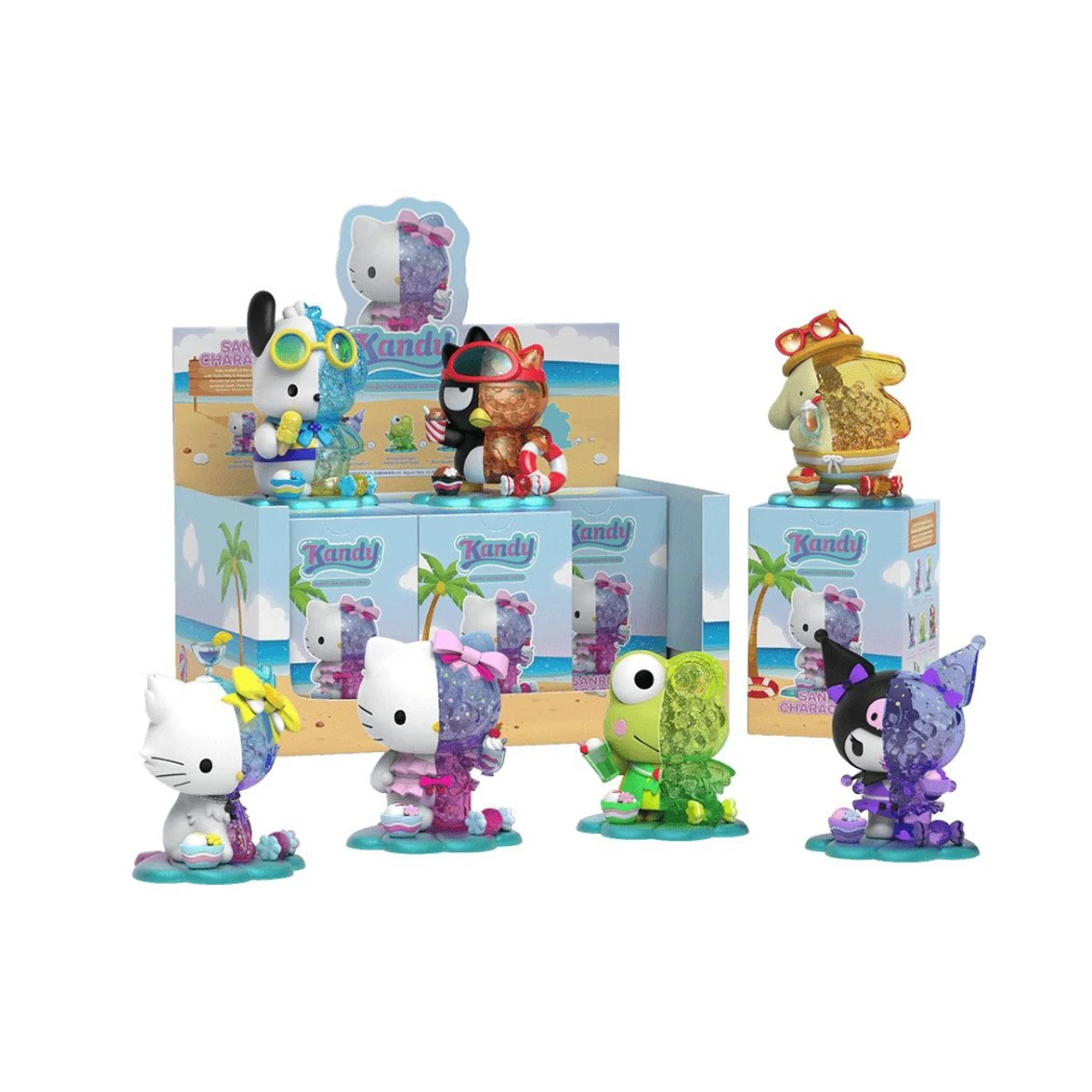 Mighty Jaxx Kandy: Sanrio Sea Breeze Series (6 Blind Boxes)