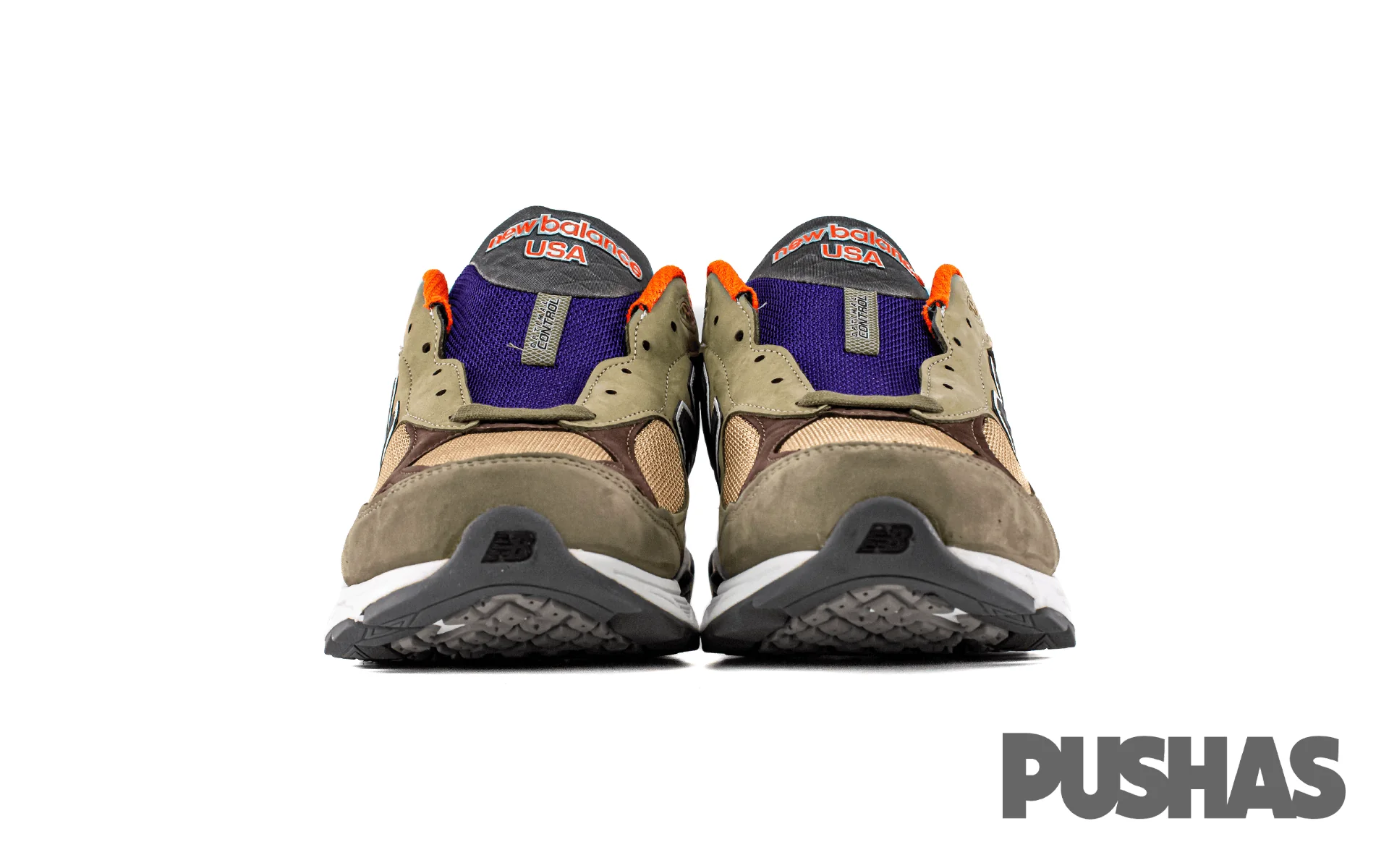 New Balance 990v3 'MiUSA Teddy Santis Khaki Orange' (2023) - Image 4