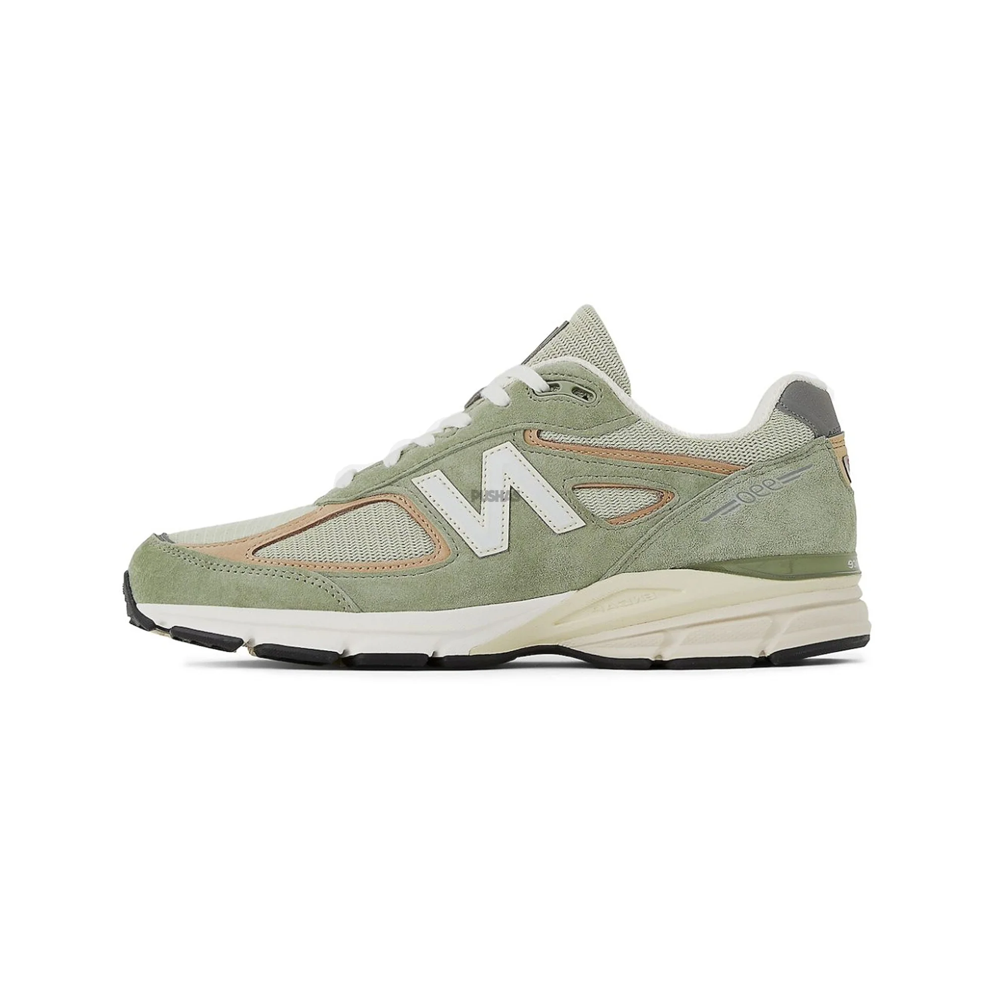 New Balance Teddy Santis x 990v4 Made in USA 'Olive Incense' (2023) - Image 3