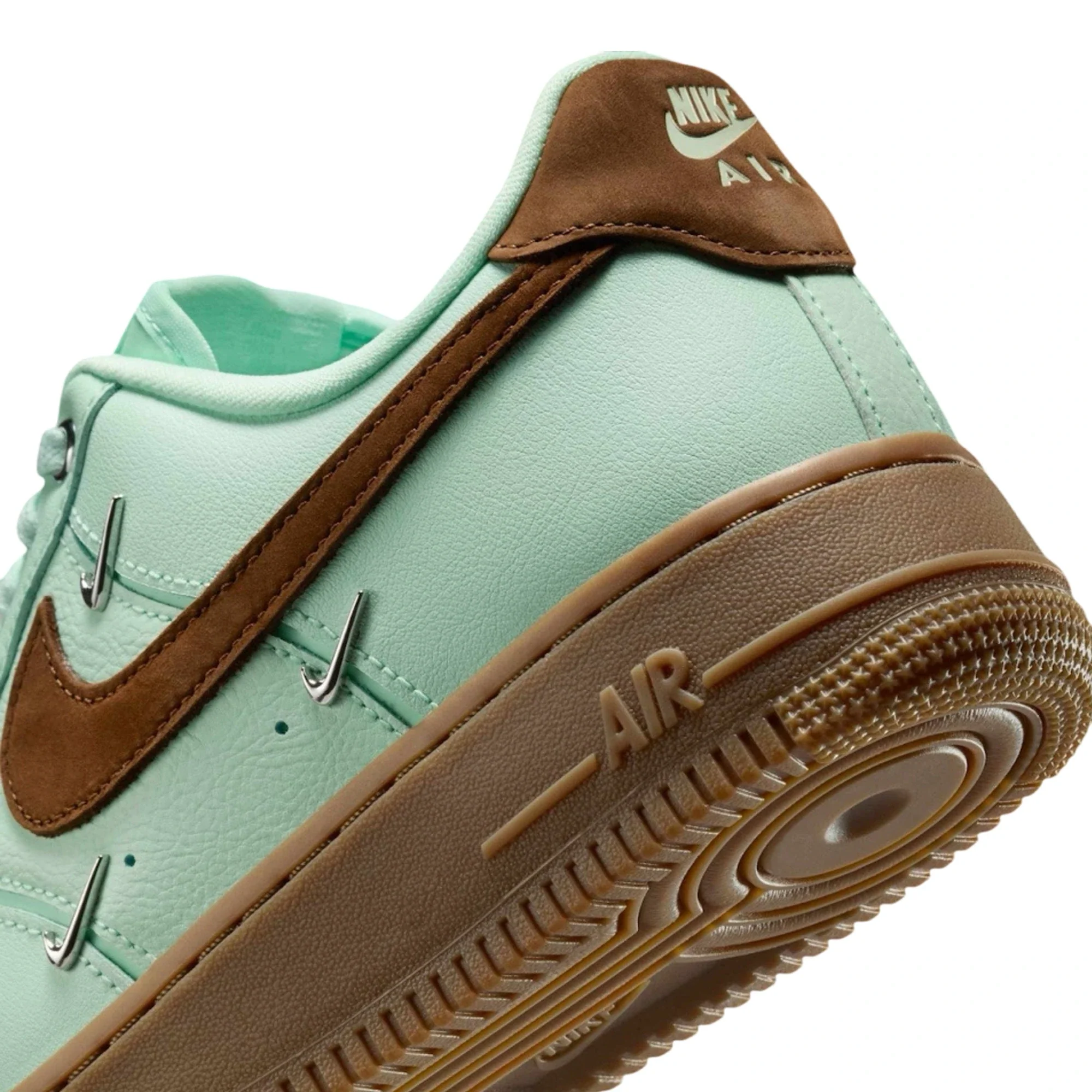 Nike Air Force 1 Low '07 LX 'Mint Foam Cacao Wow Mini Swoosh' Women's - Image 7