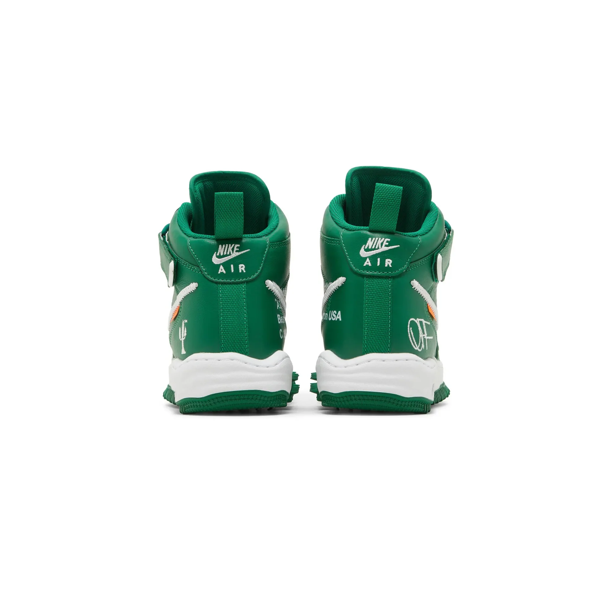 Nike Air Force 1 Mid 'Off-White Pine Green' (2023) - Image 4