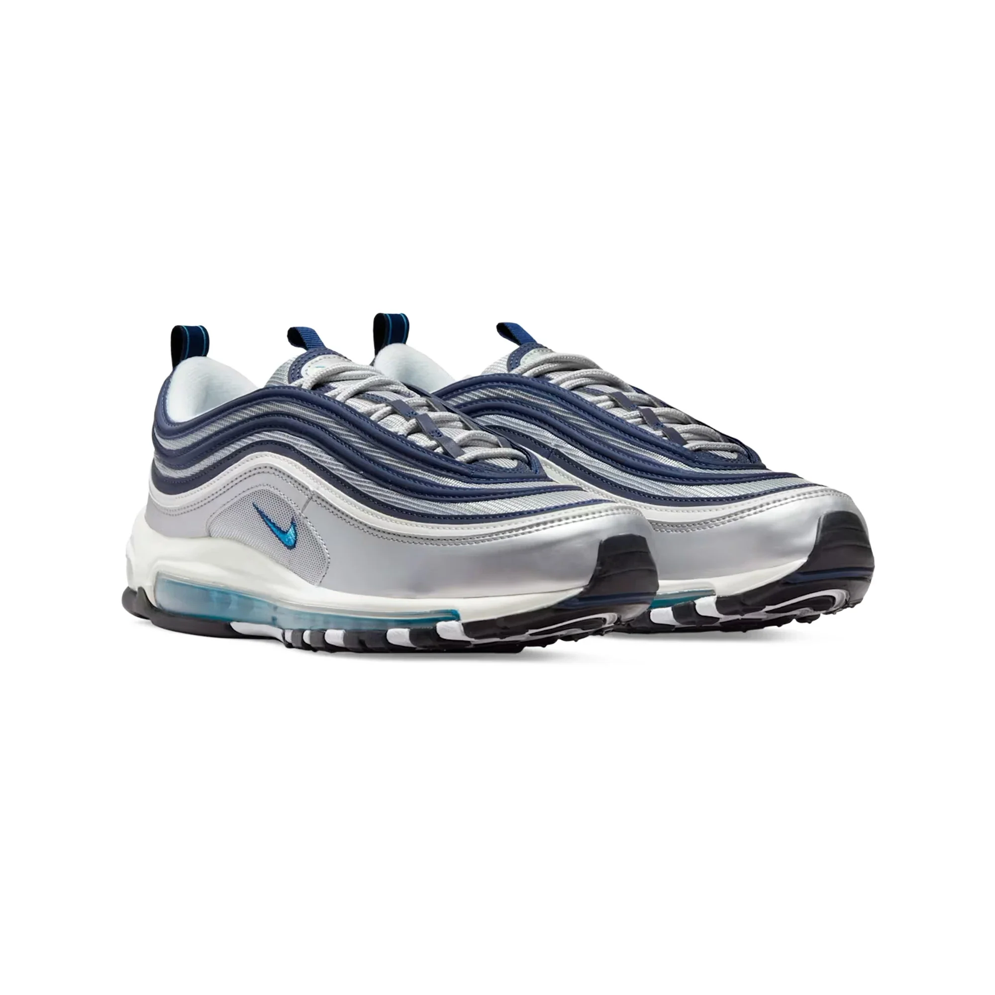Nike Air Max 97 'Metallic Silver Chlorine Blue' (2022) - Image 2