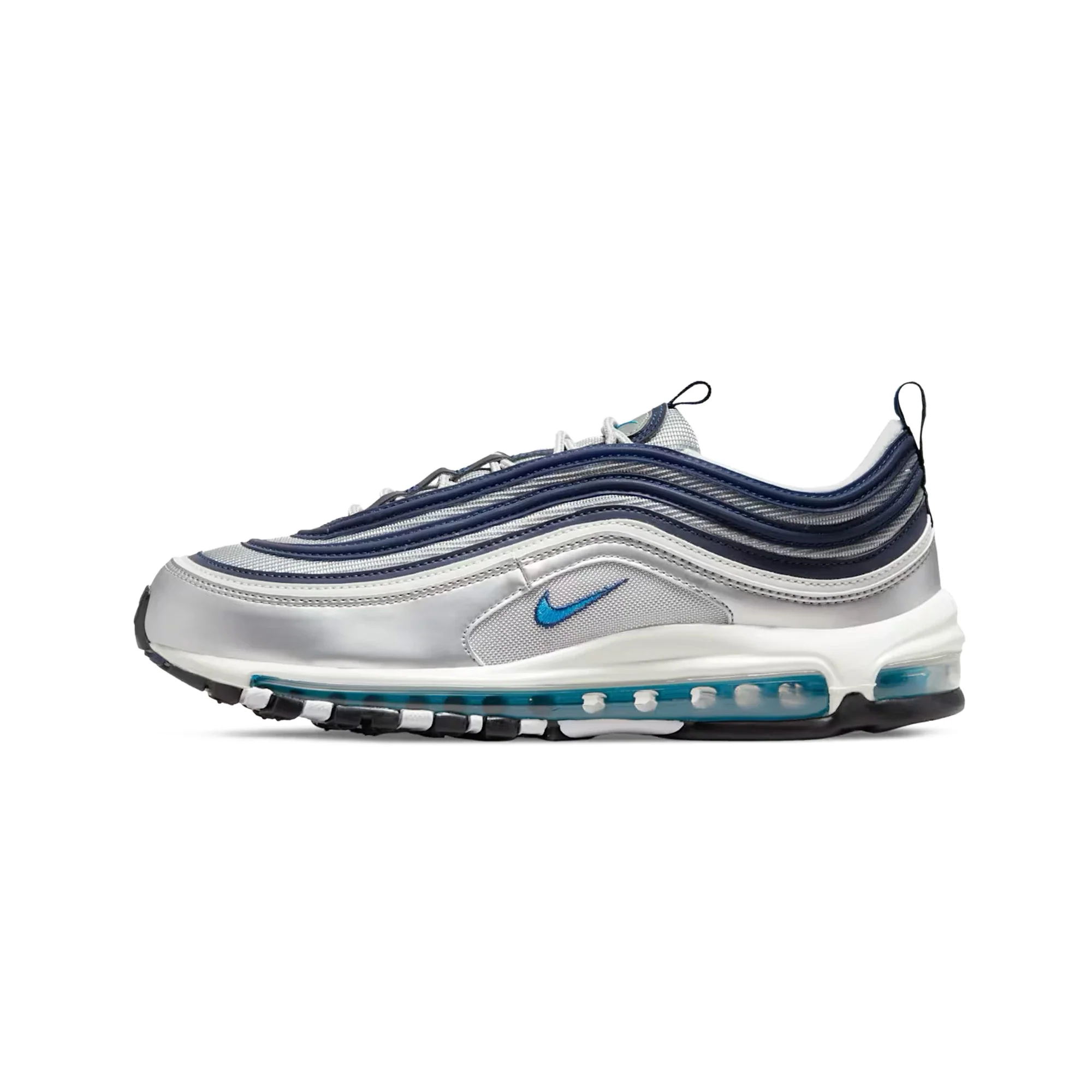 Nike Air Max 97 'Metallic Silver Chlorine Blue' (2022) - Image 3
