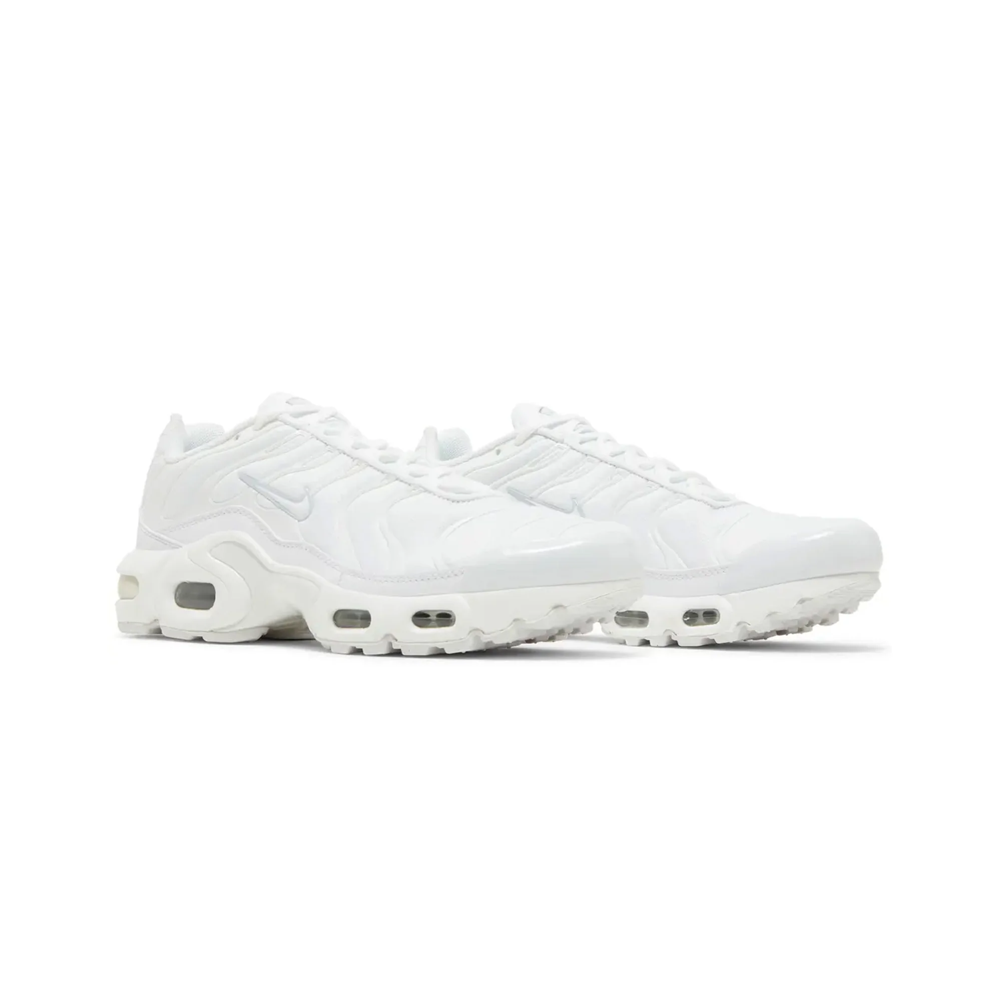 Nike Air Max Plus TN 'White Metallic Silver' GS (2014) - Image 2