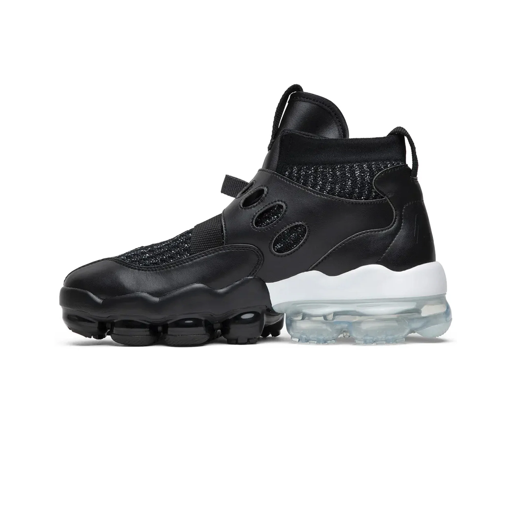 Nike Air VaporMax Premier Flyknit 'Black Metallic Silver' (2018) - Image 3
