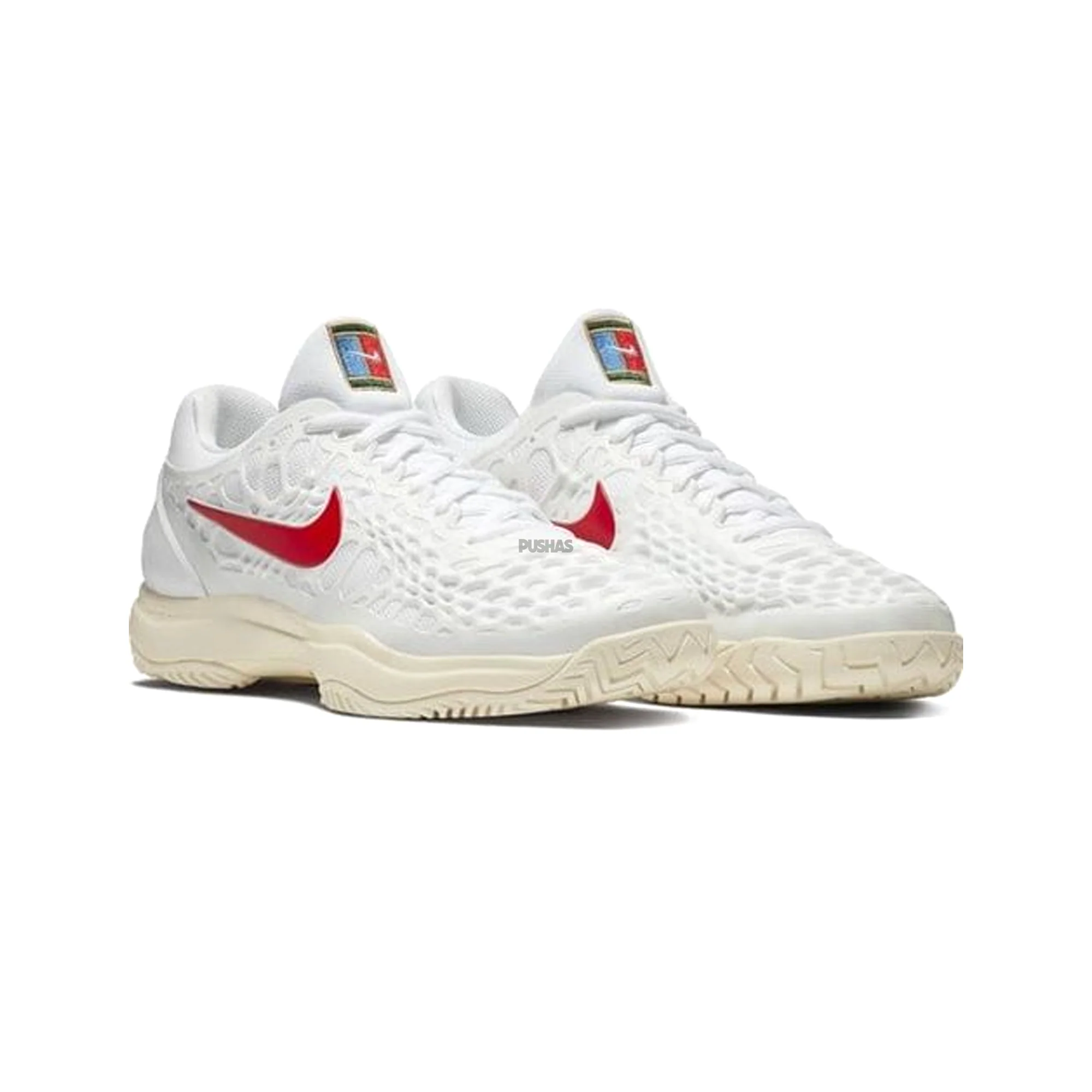 Nike Air Zoom Cage 3 'White Red' - Image 2