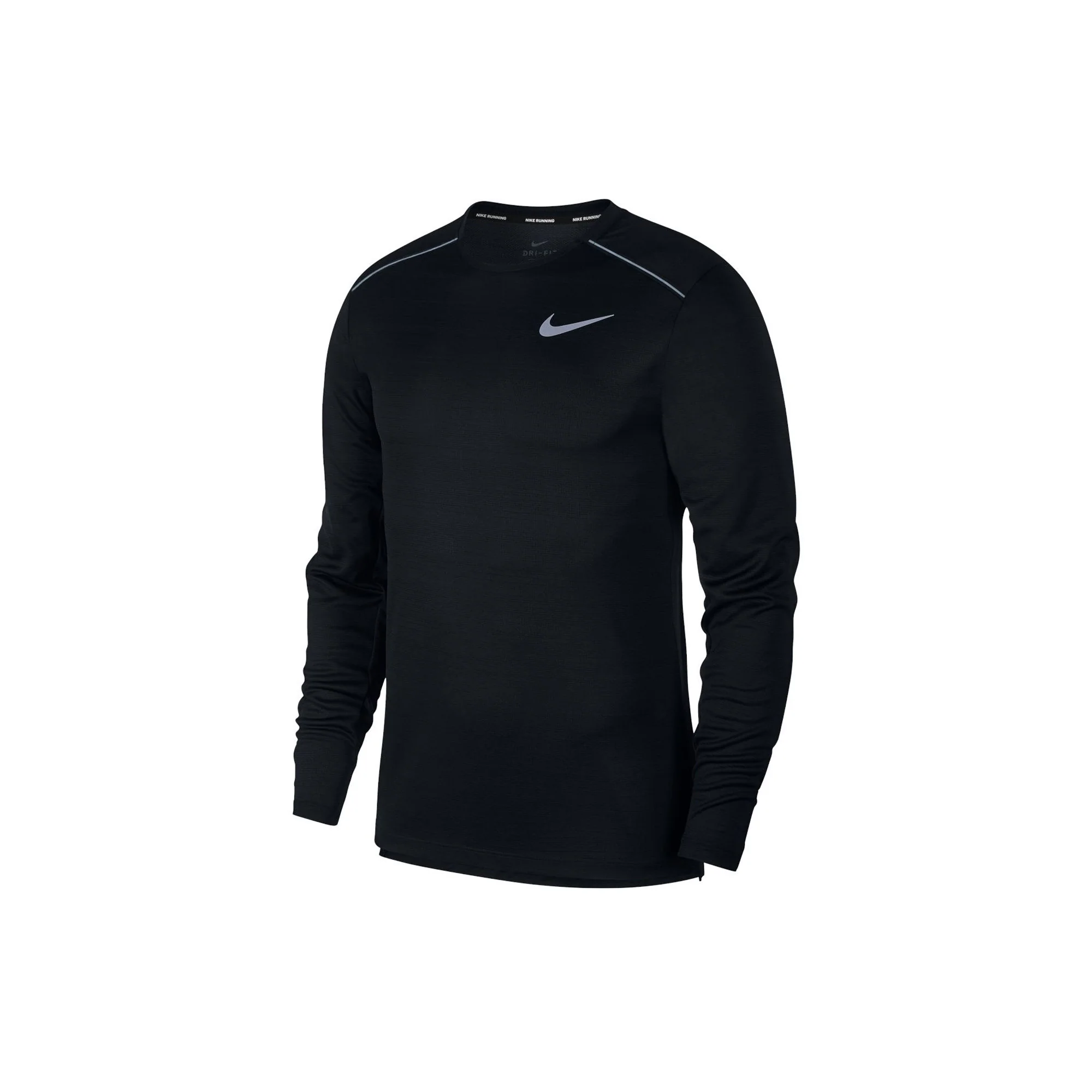 Nike Dri-FIT Miler Long-Sleeve Running Top 'Black'