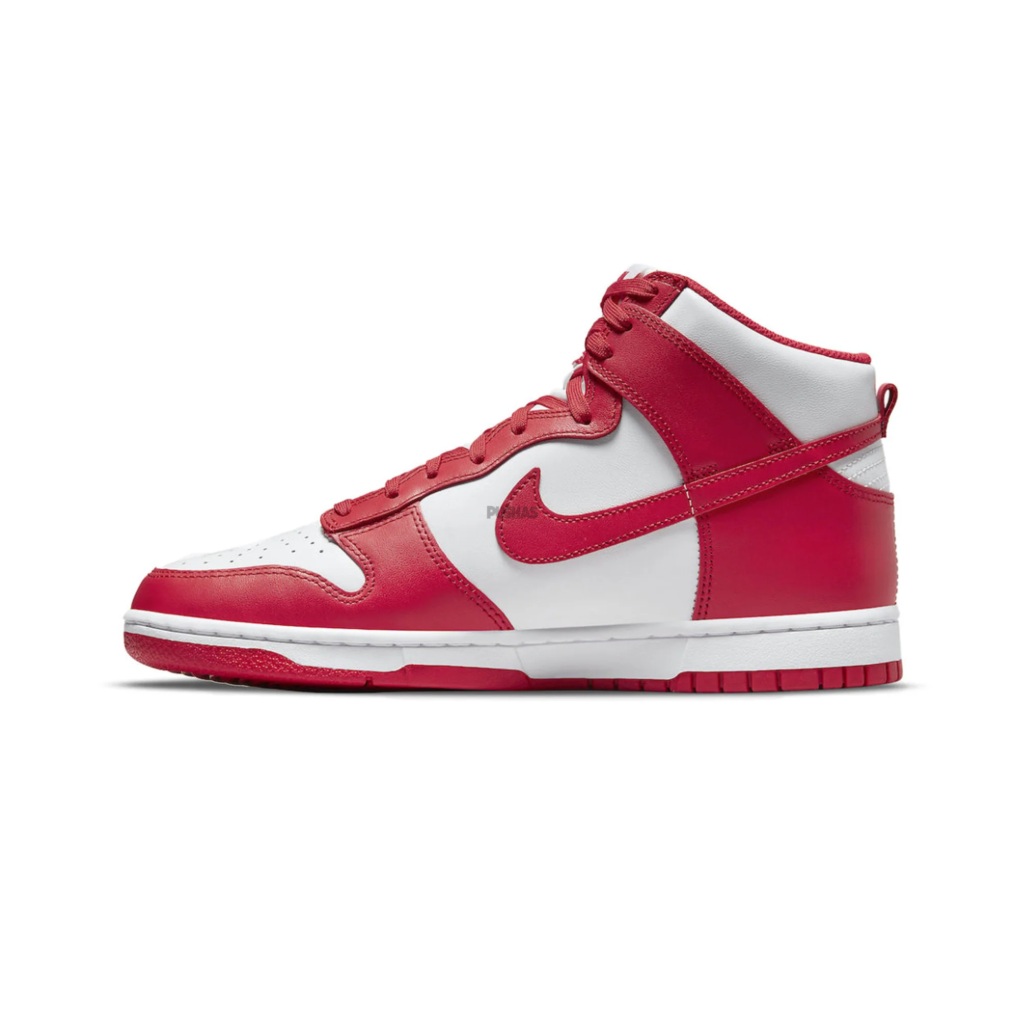 Nike Dunk High 'Championship White Red' (2022) - Image 3