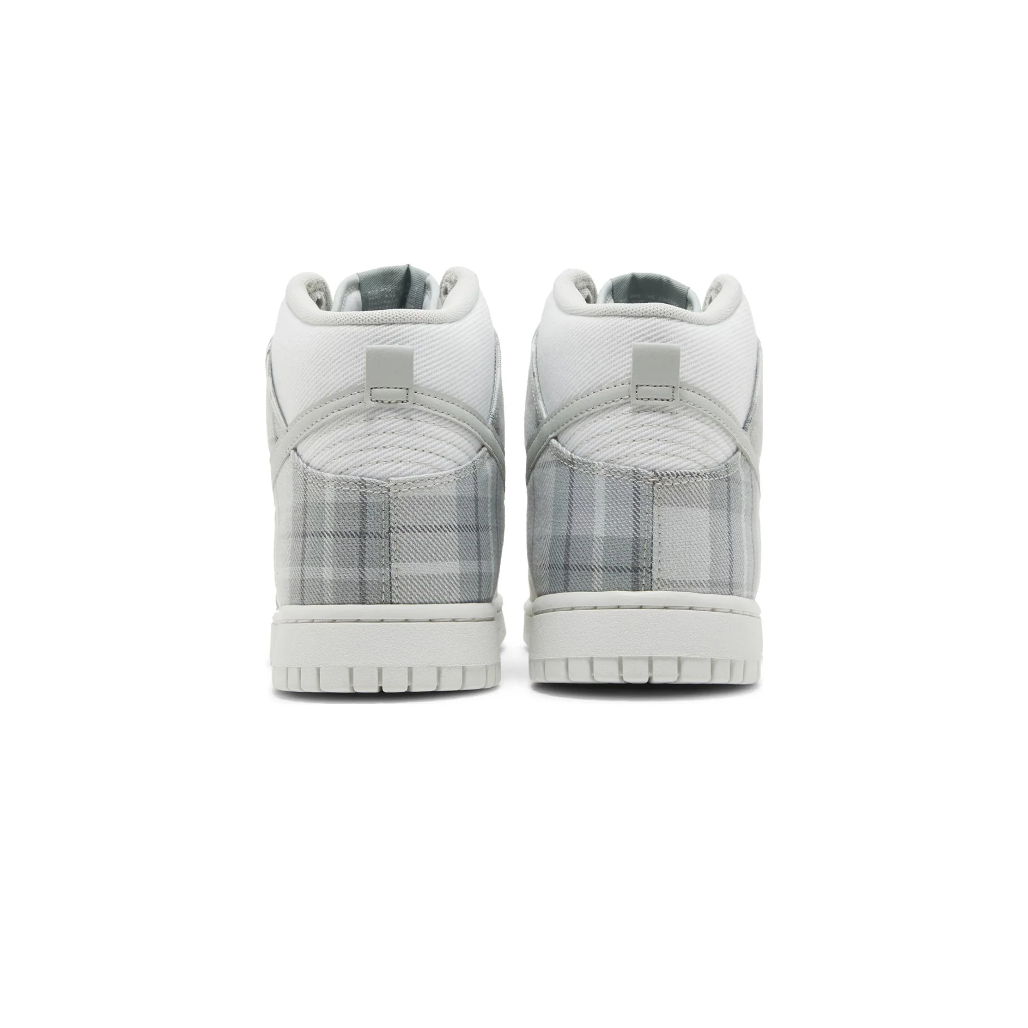 Nike Dunk High SE 'Tartan Plaid White Light Green' (2023) - Image 4
