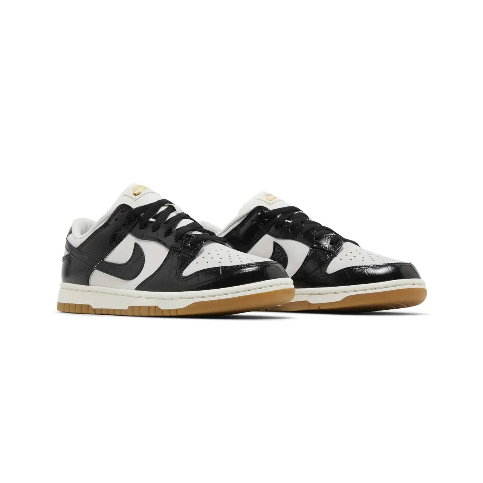 Nike Dunk Low LX 'Black Croc' Women's (2024) - Image 2