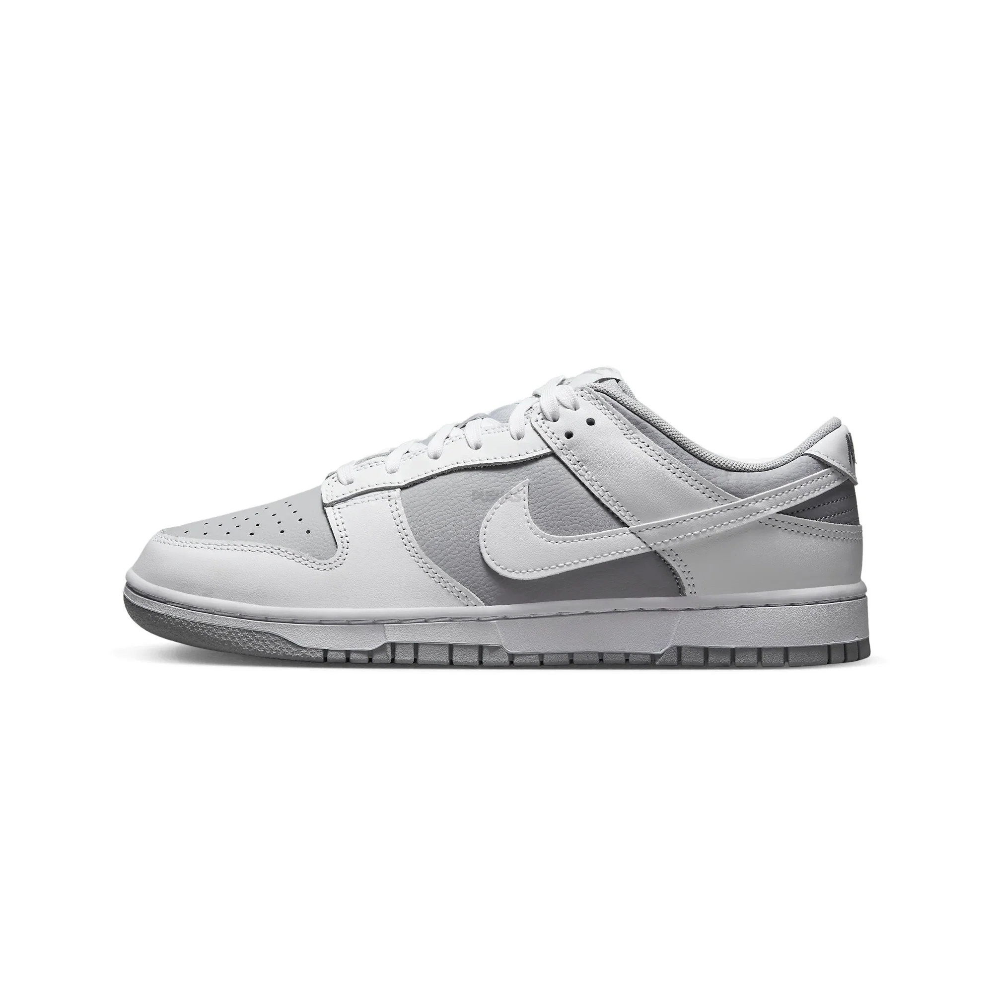 Nike Dunk Low Retro 'White Grey' (2022) - Image 3
