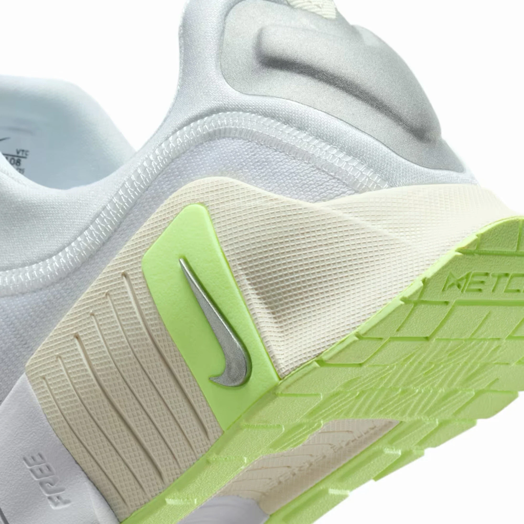 Nike Free Metcon 6 'White / Barely Volt' Women's - Image 8