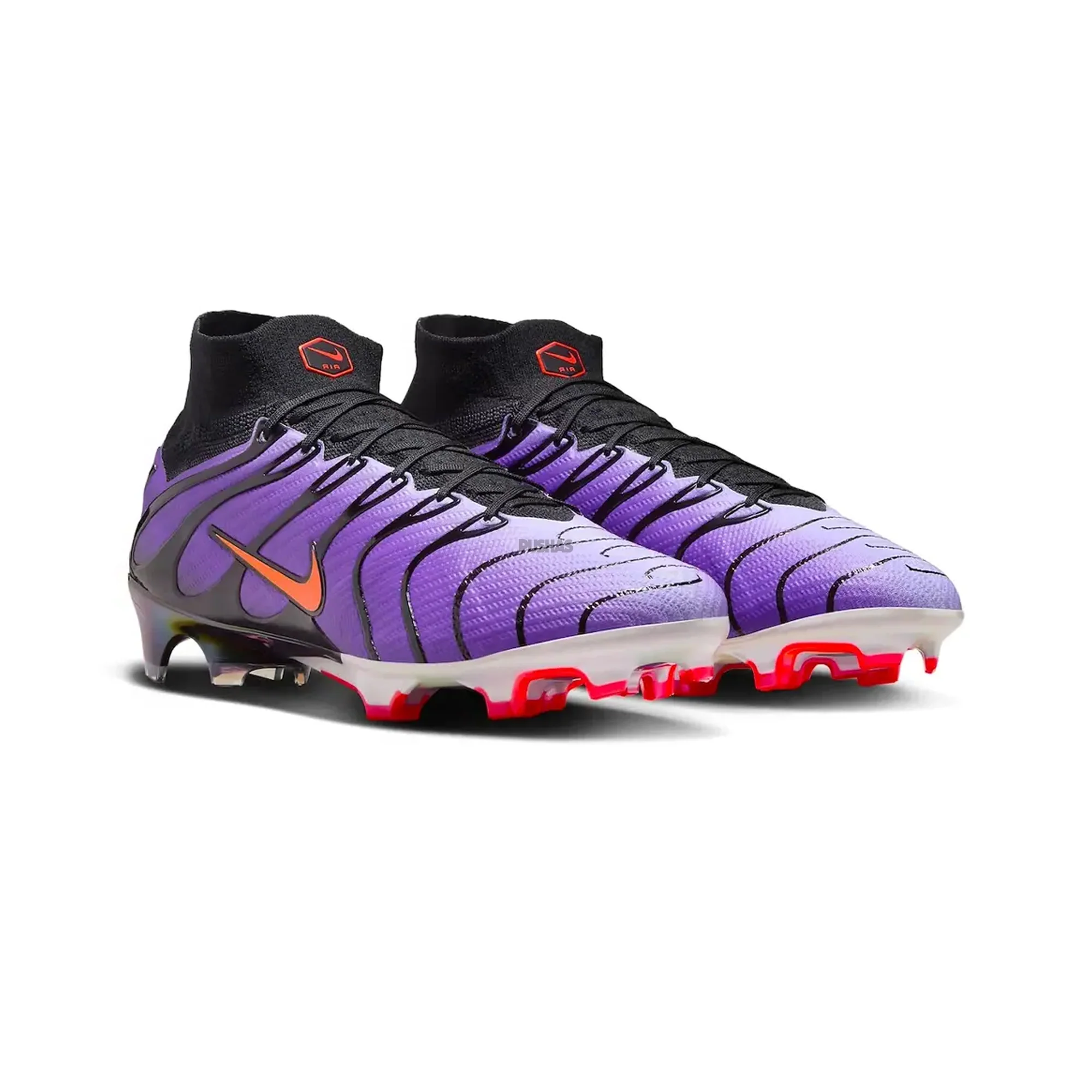 Nike Jr. Mercurial Superfly 9 FG Kylian Mbappe Air Max Plus 'Voltage Purple' GS (2024) - Image 2