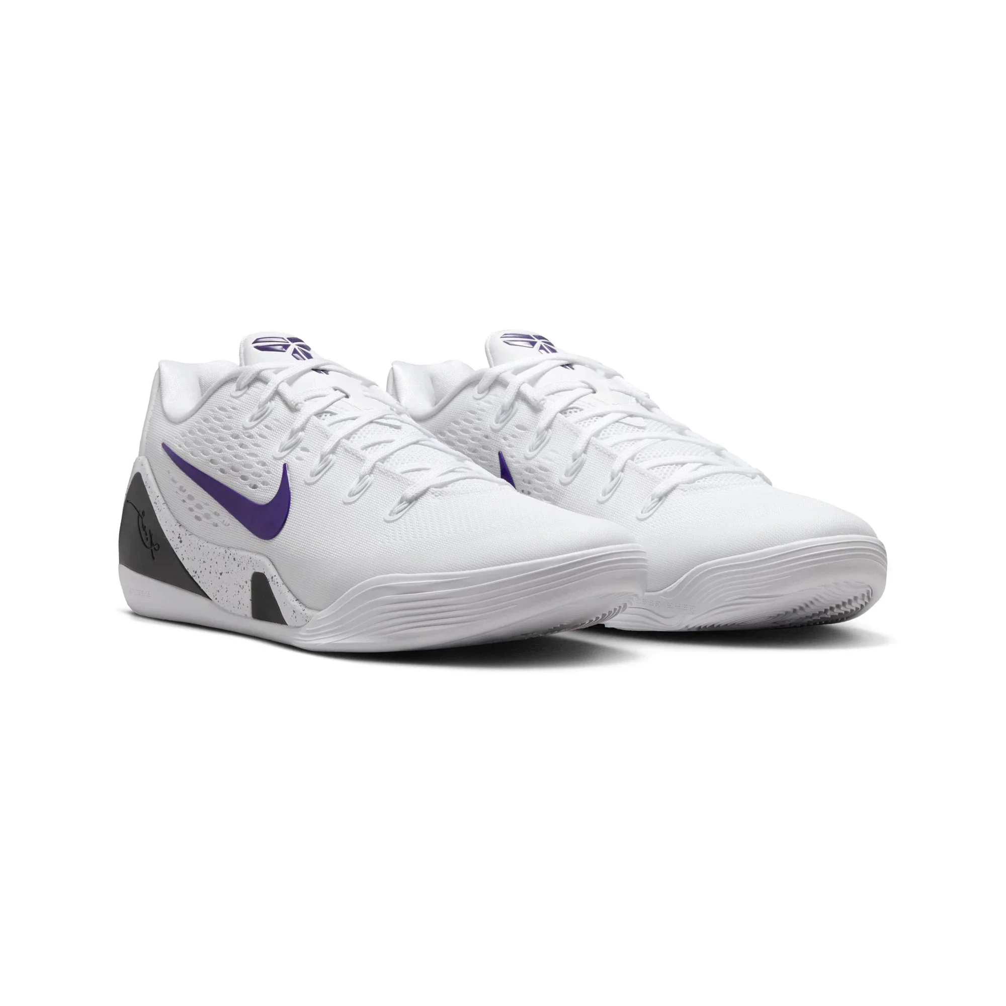 Nike Kobe 9 Elite Low EM Protro 'White Court Purple' (2025) - Image 2