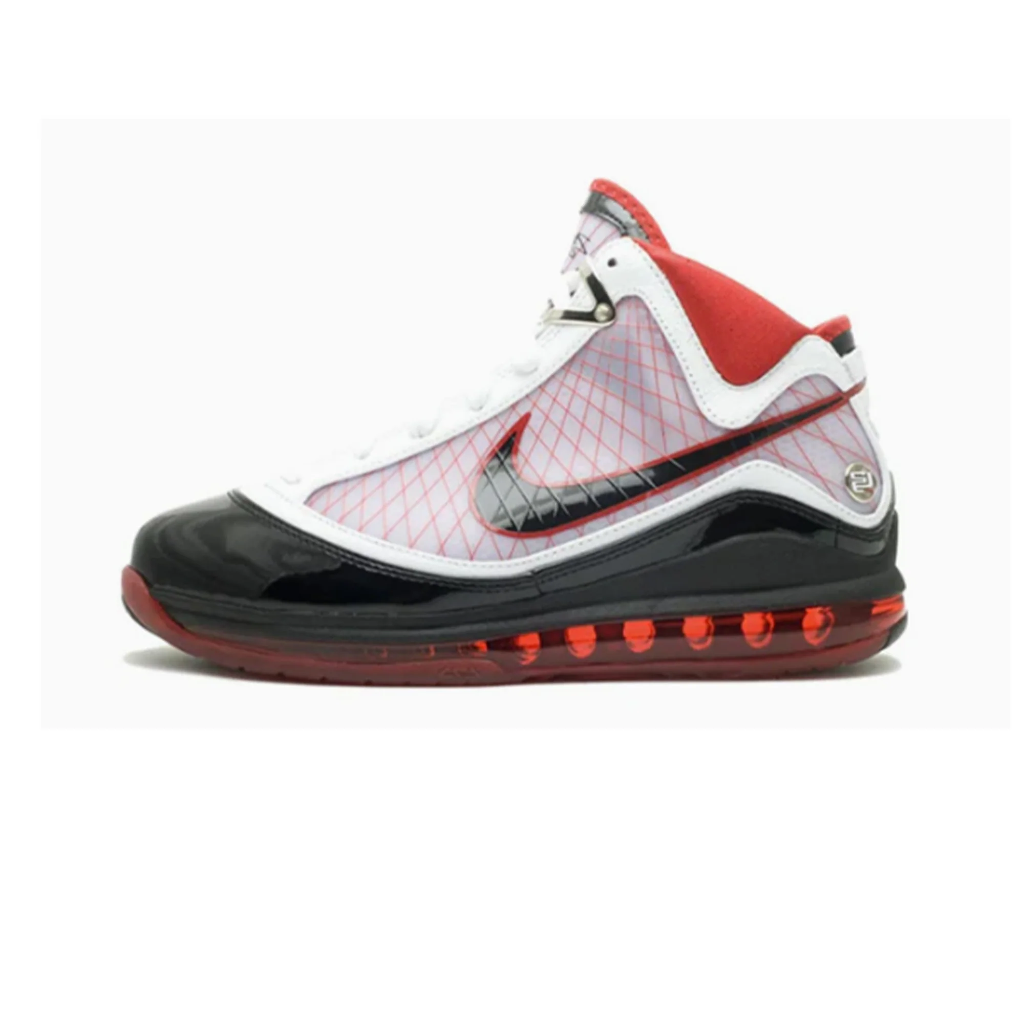 Nike LeBron 7 'White/Black-Varsity Red' (2009) - Image 3