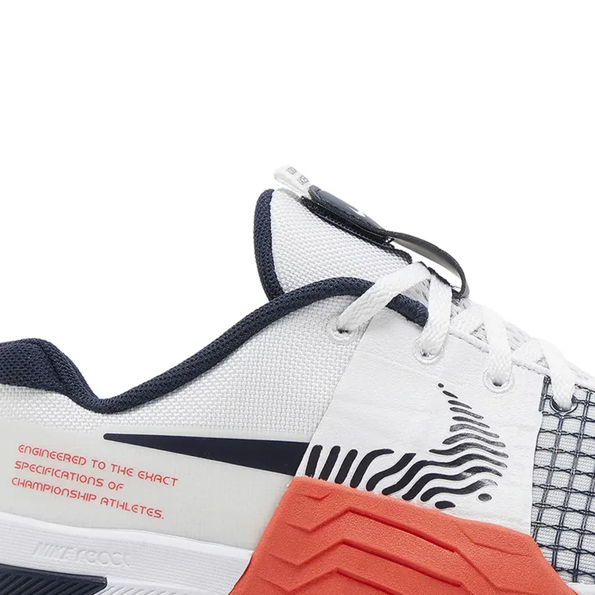 Nike Metcon 8 'White Obsidian Bright Crimson' (2023) - Image 6