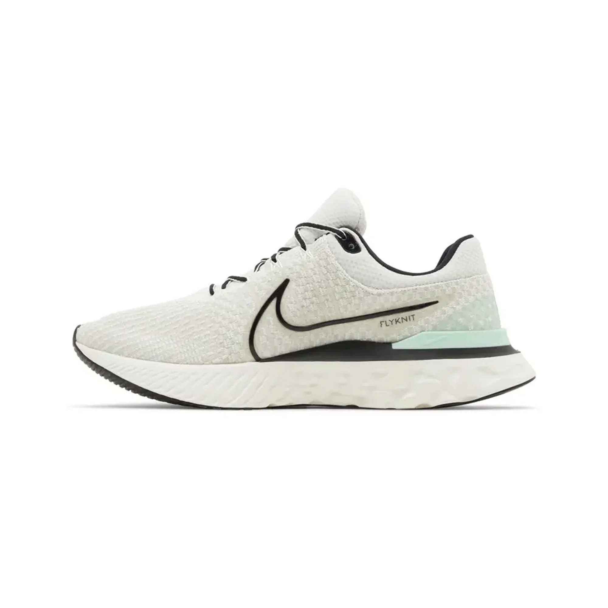 Nike React Infinity Run Flyknit 3 'Phantom Black Mint' (2022) - Image 3