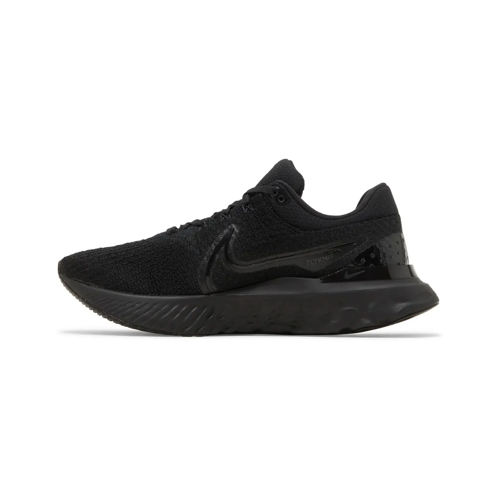 Nike React Infinity Run Flyknit 3 'Triple Black' (2022) - Image 3