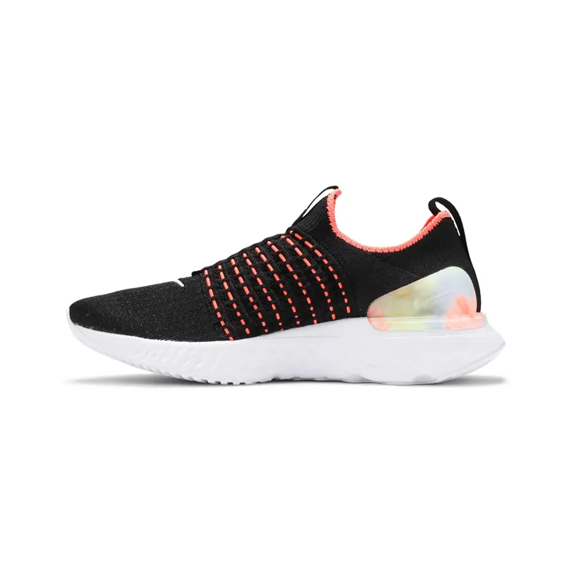 Nike React Phantom Run Flyknit Premium 'Black Bright Mango' Women's (2020) - Image 3