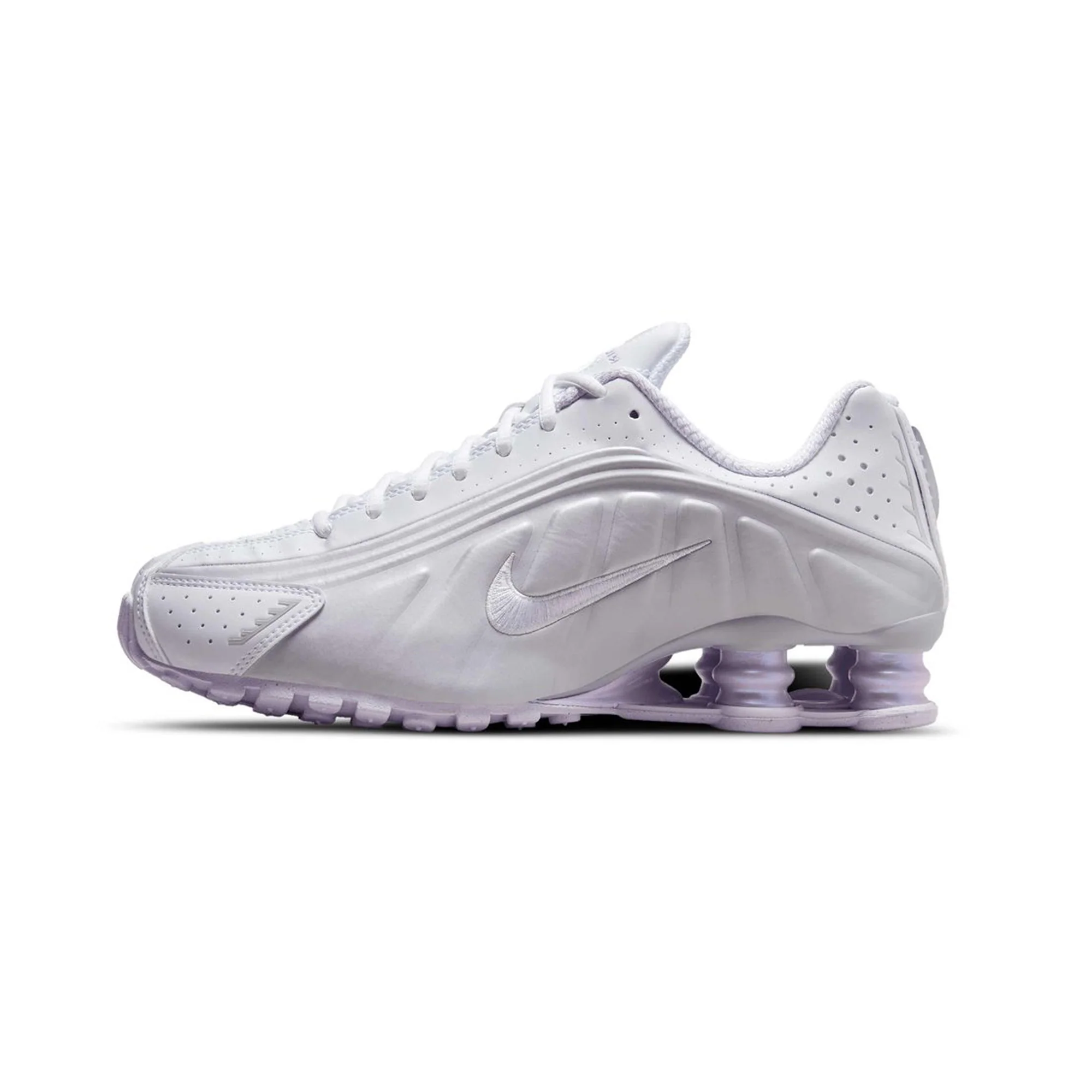 Nike Shox R4 'White Metallic Platinum Barely Grape' Women's (2024) - Image 3