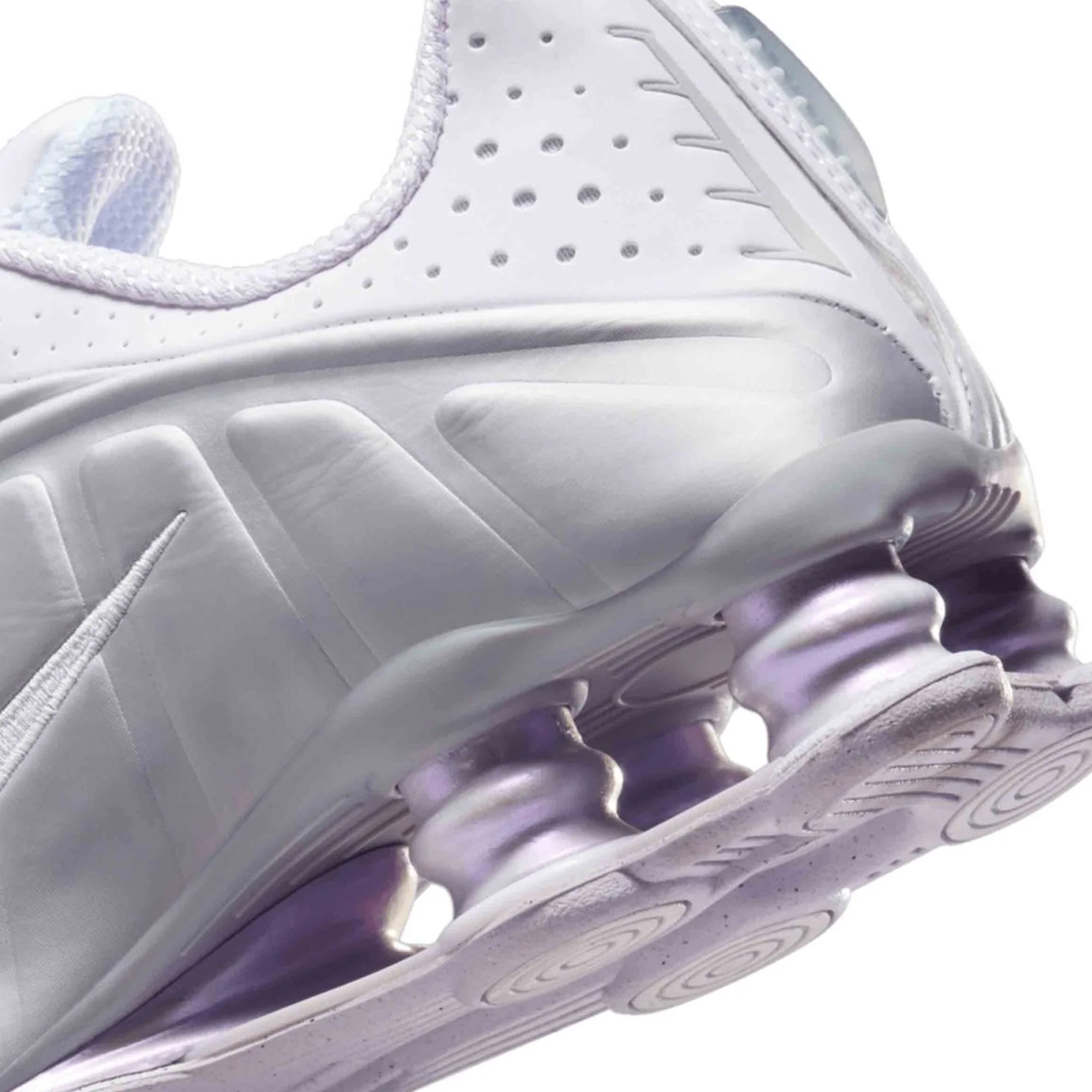 Nike Shox R4 'White Metallic Platinum Barely Grape' Women's (2024) - Image 8