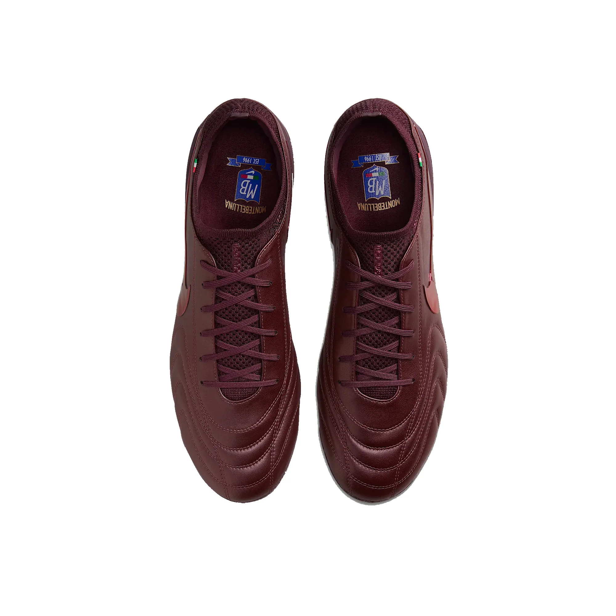 Nike Tiempo Legend 10 Elite Luxe FG 'Montebelluna Leather Port Wine' (2025) - Image 5