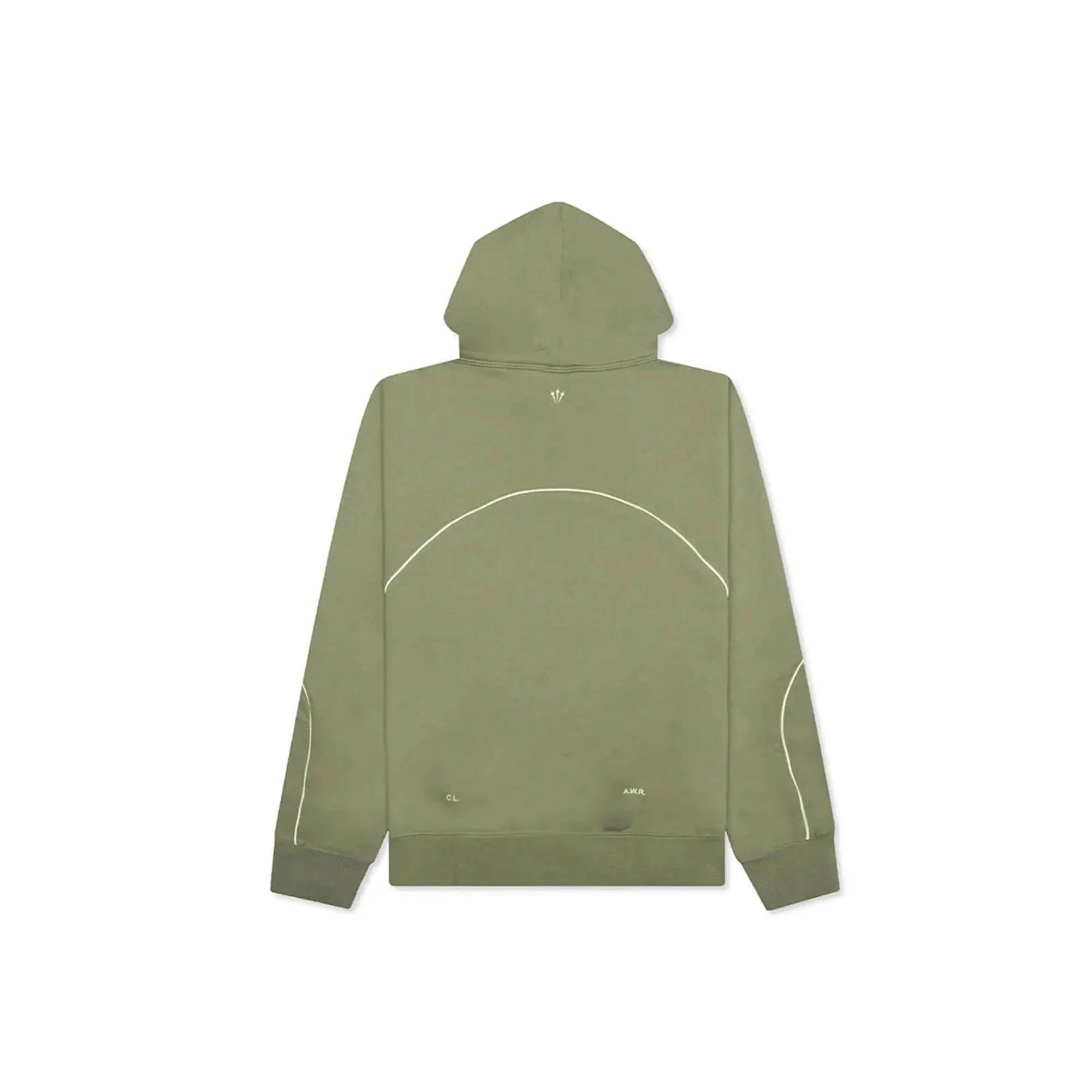 Nike x NOCTA NRG Fleece CS Hoodie 'Oil Green/Light Liquid Lime' (2024) - Image 2