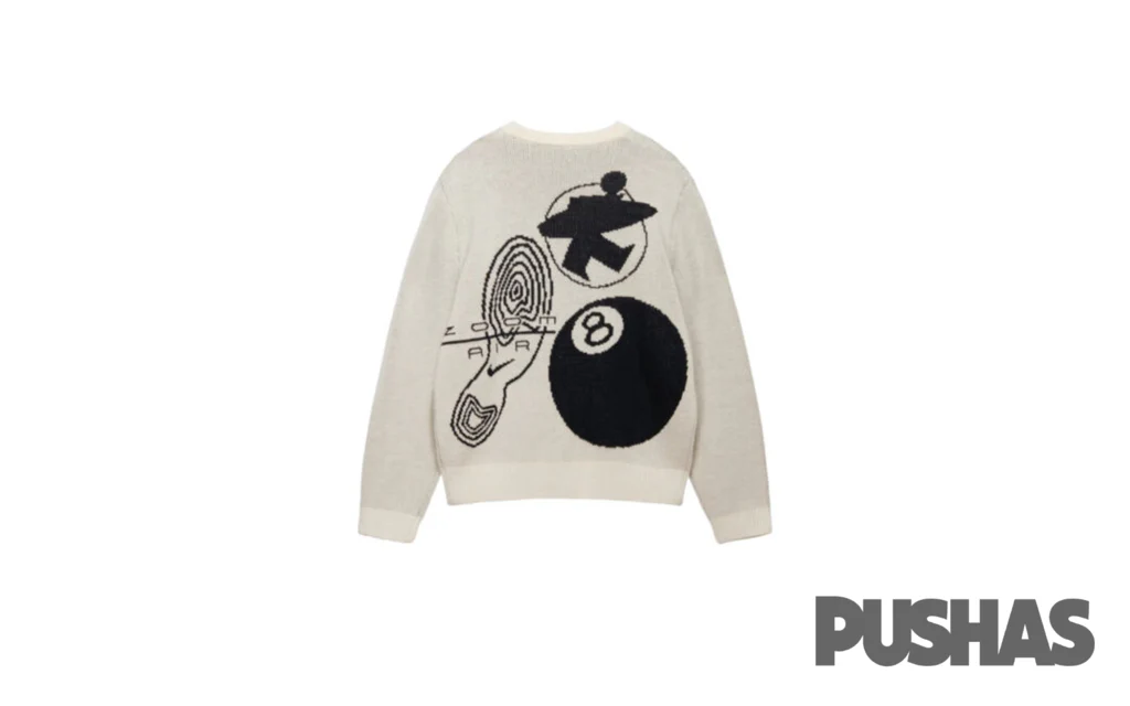 Nike x Stussy Knit Sweater 'Natural' (2023) - Image 2