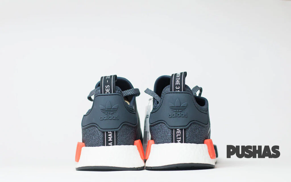 NMD_R1 - Dark Grey/Solar Red - Image 3
