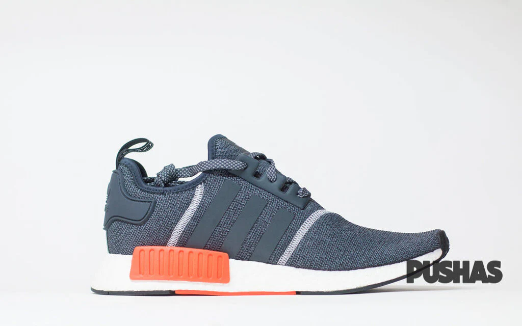 NMD_R1 - Dark Grey/Solar Red - Image 4